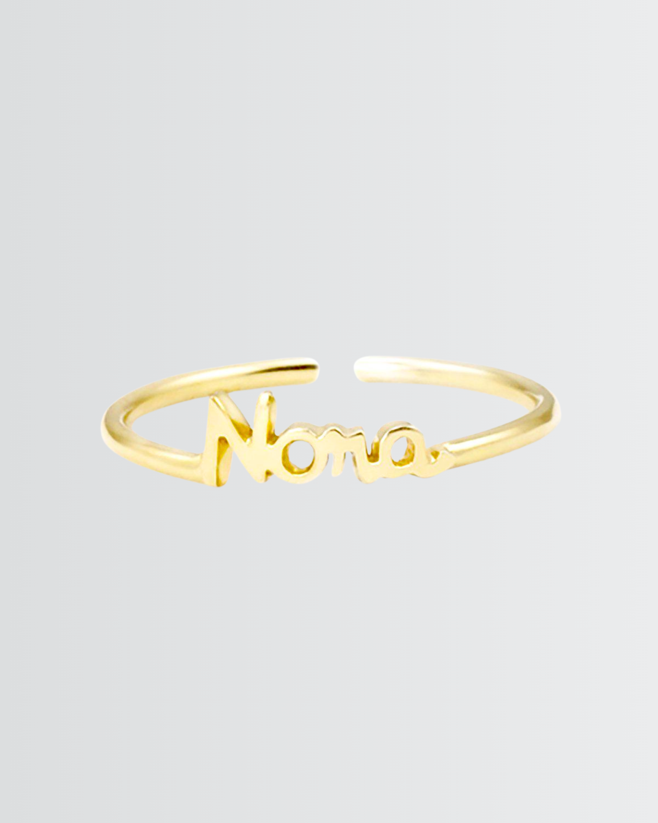 Personalize Your Name Ring