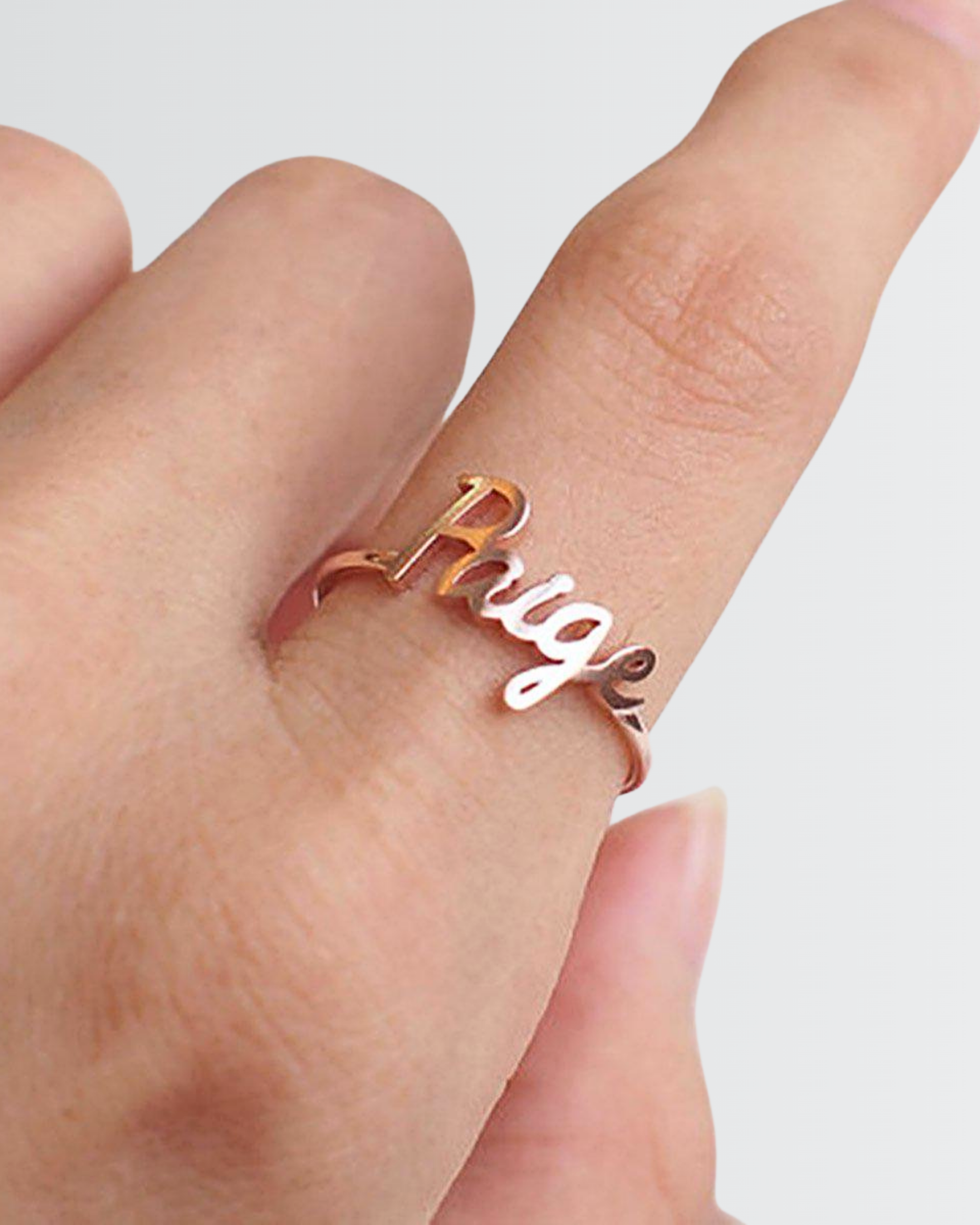 Personalize Your Name Ring