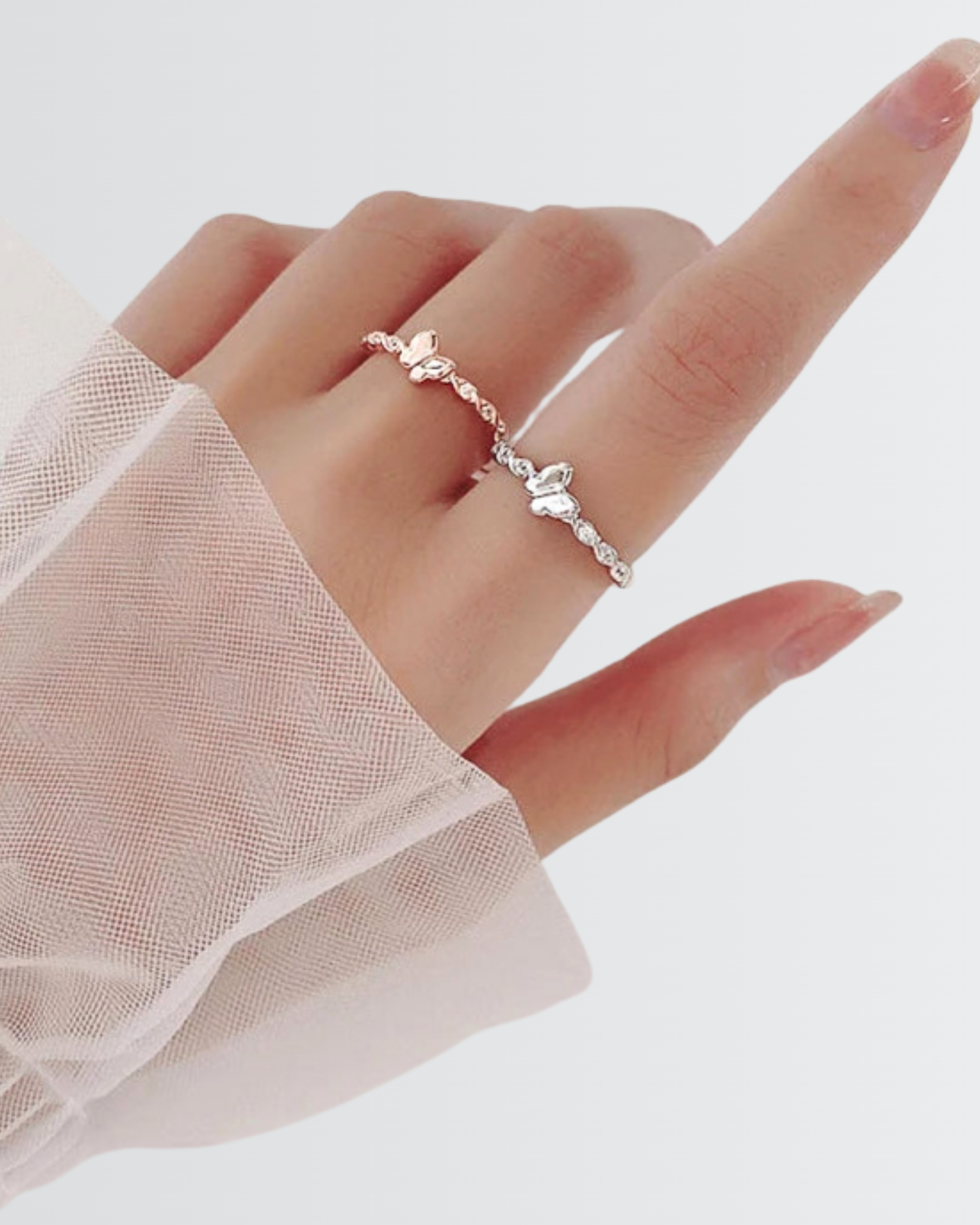 Blingfly Flutter Ring