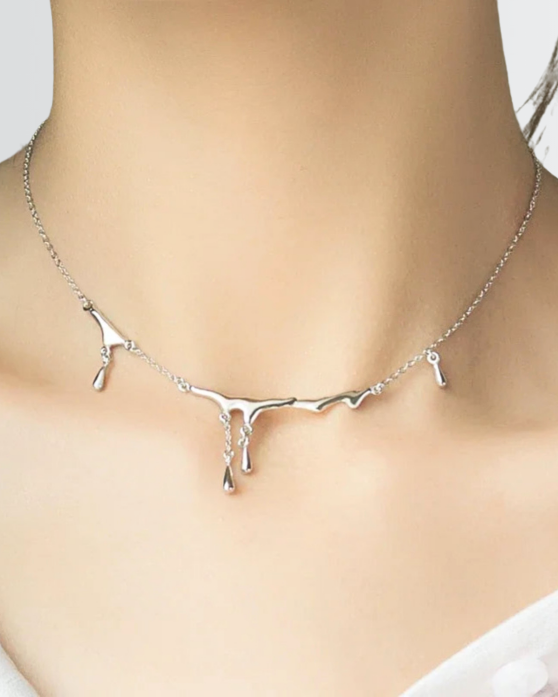 Silver Rain Elite Necklace