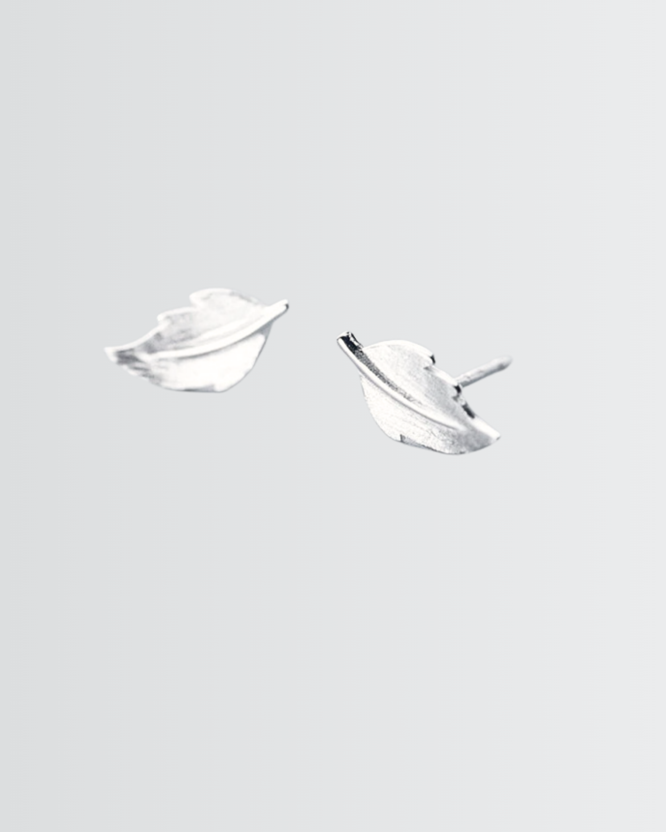 Dainty Leaf Mini Studs