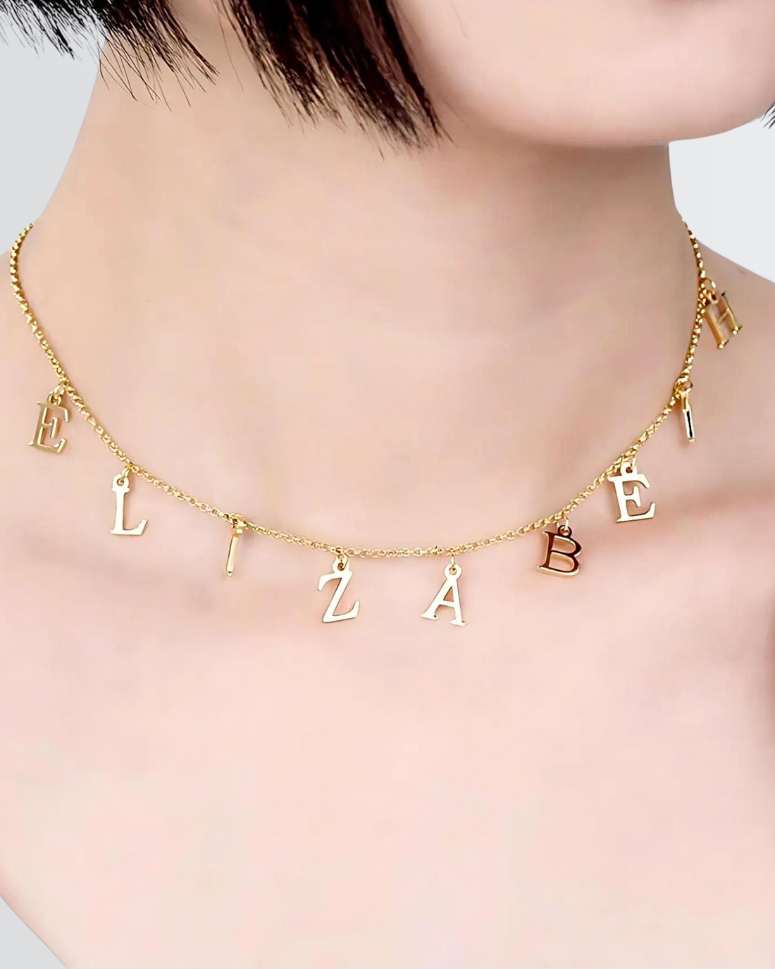 Personalize Your Initial Letters Necklace