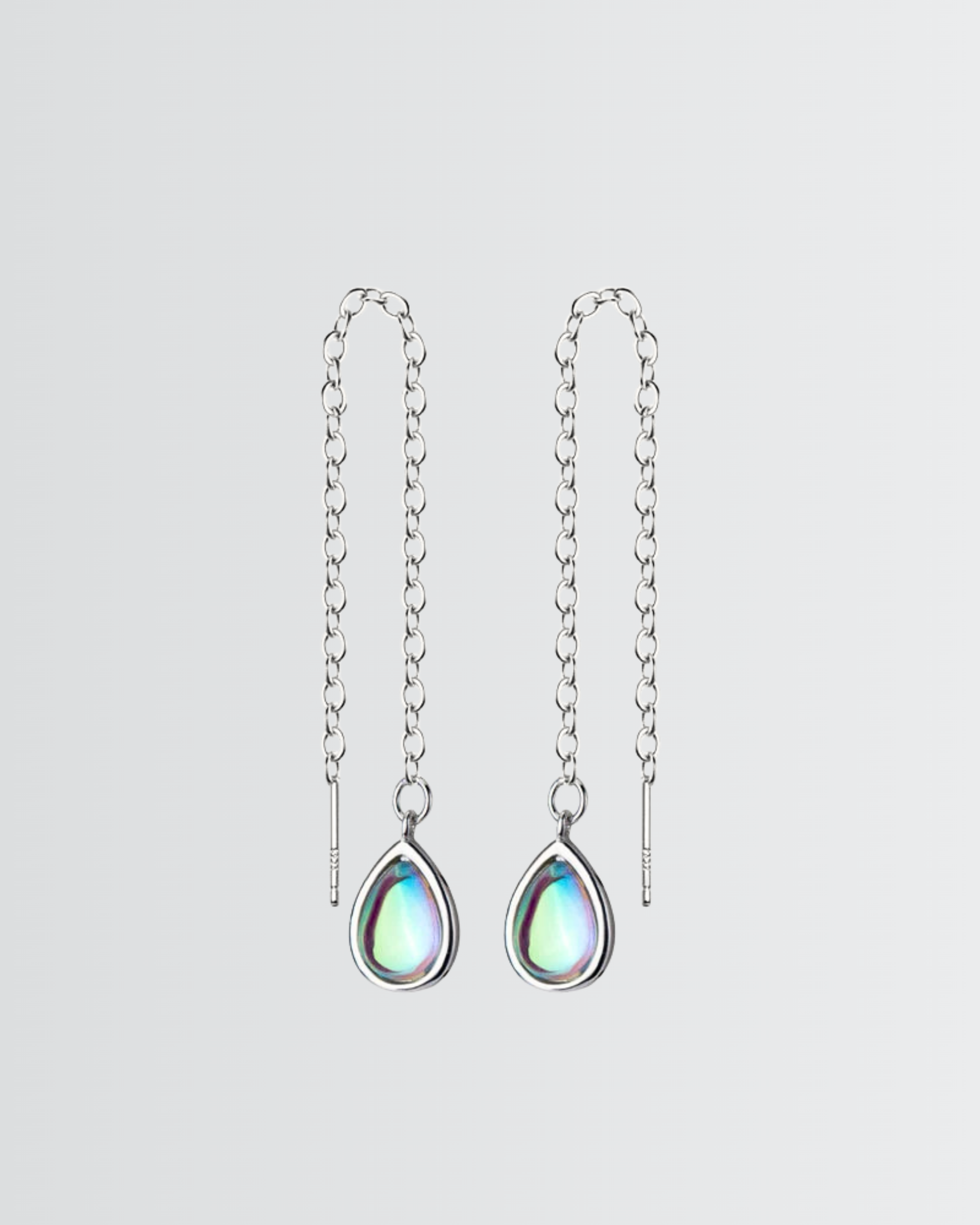 Teardrop Threader Earrings
