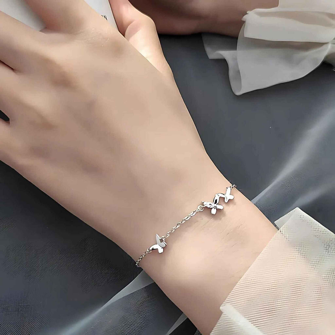Twinkling Butterflies Bracelet - jewellery by BLINGLANE
