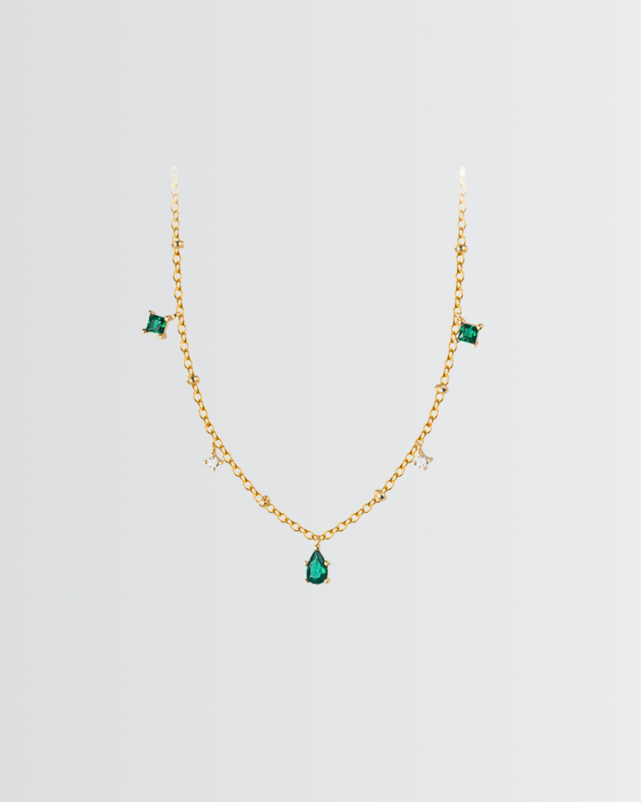 The Silken Edge Minimal Necklace