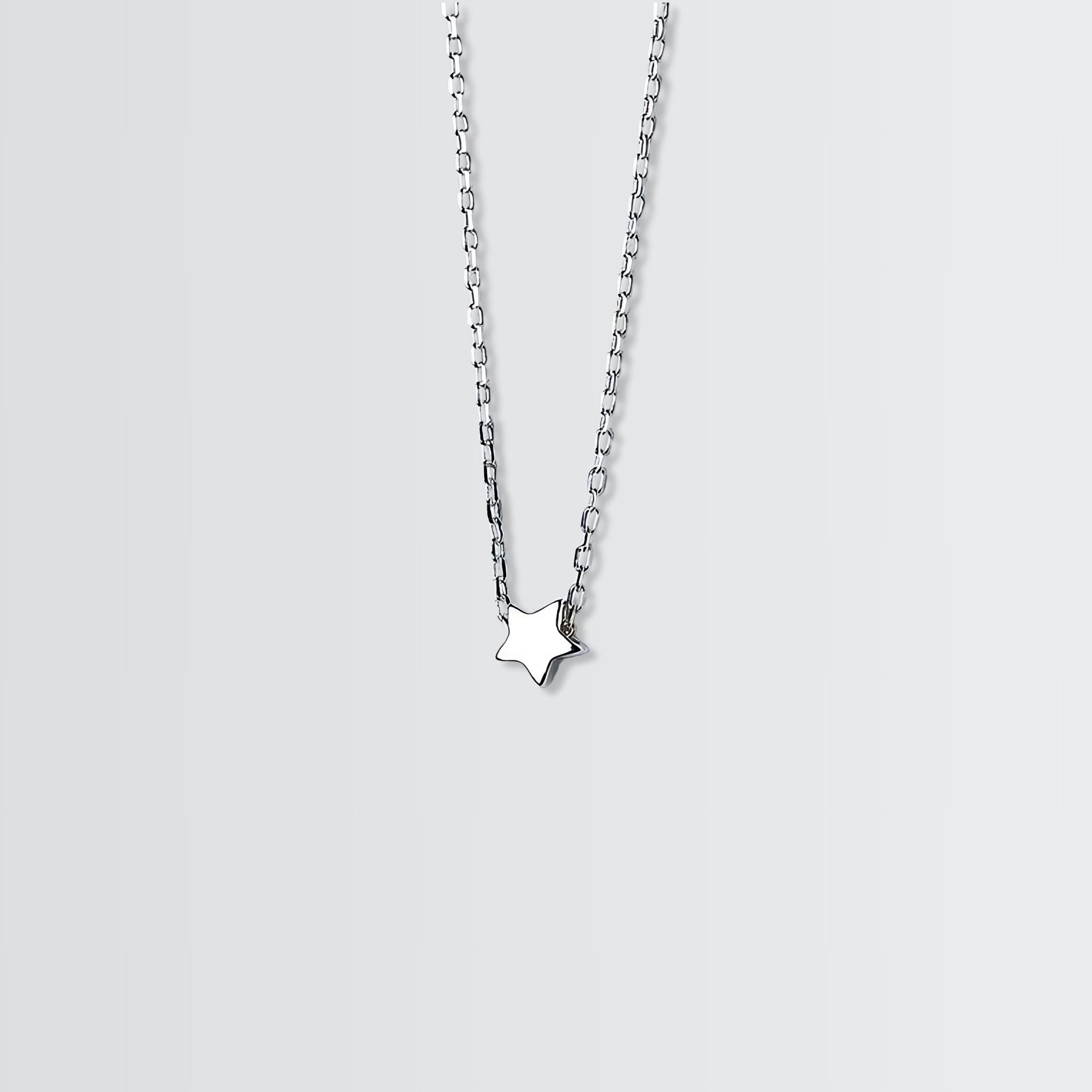 Minimal Star Necklace - jewellery by BLINGLANE