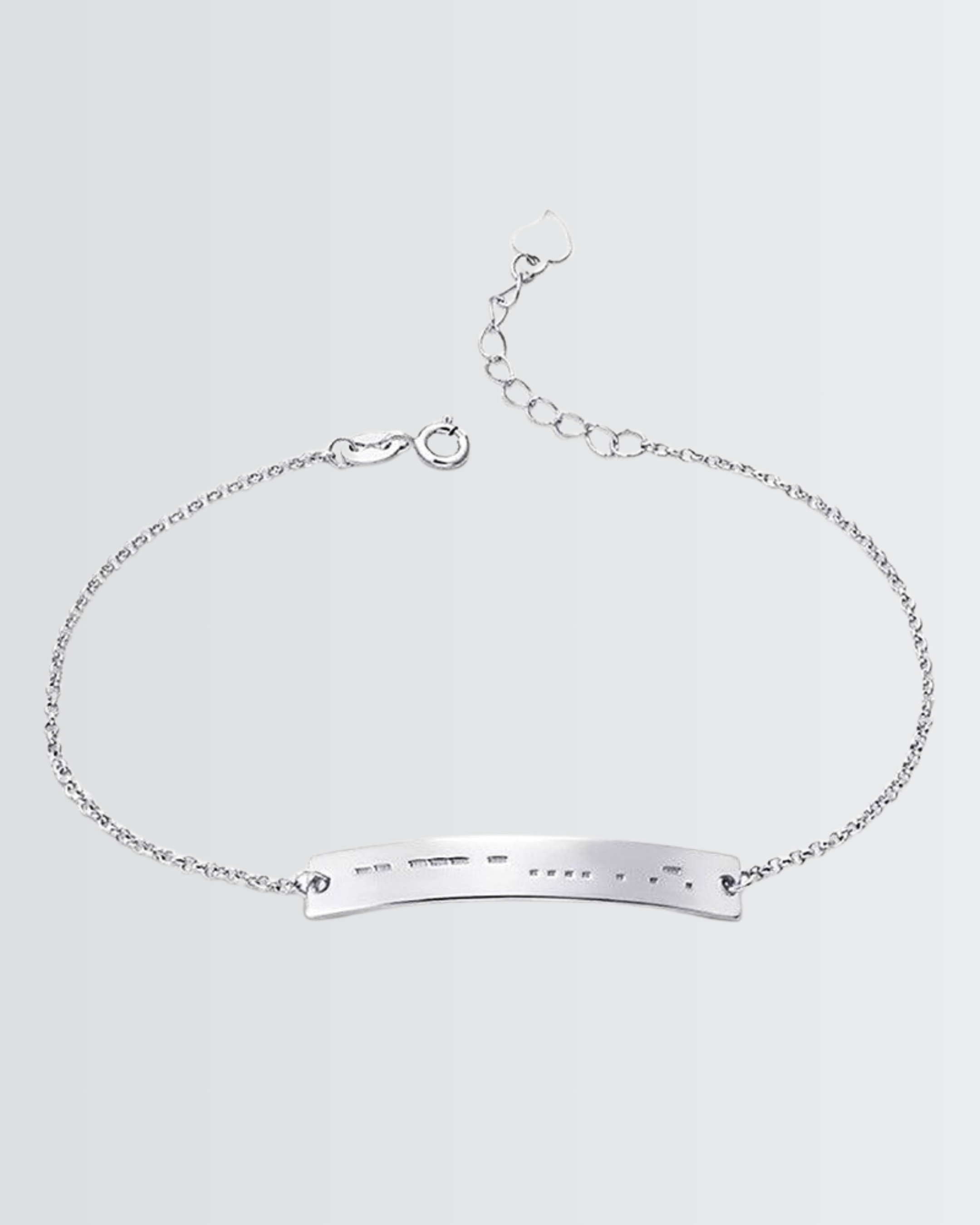 Personalize Your Morse Code Bar Bracelet