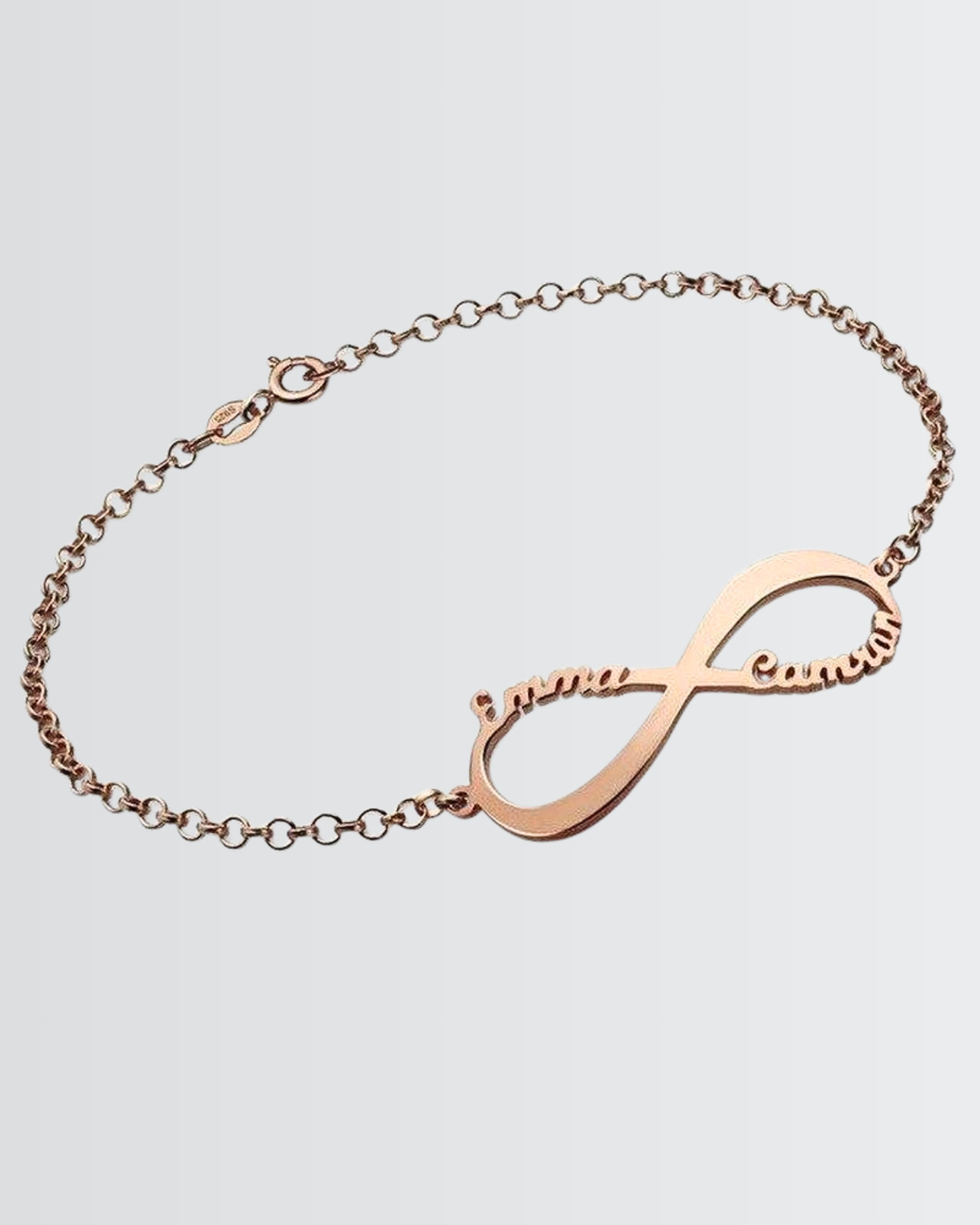 Personalize Your Names Infinity Bracelet