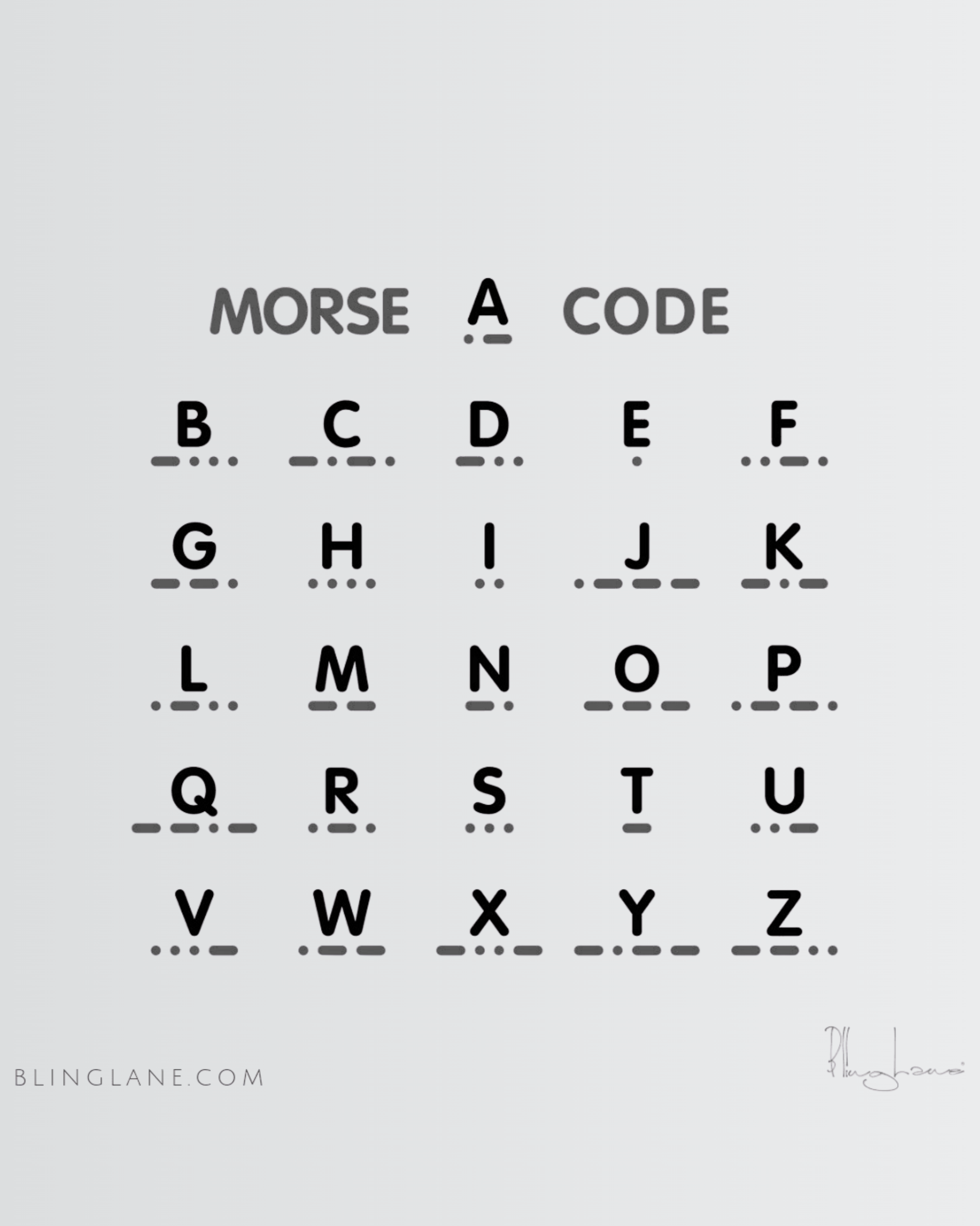 Personalize Your Morse Code Bracelet