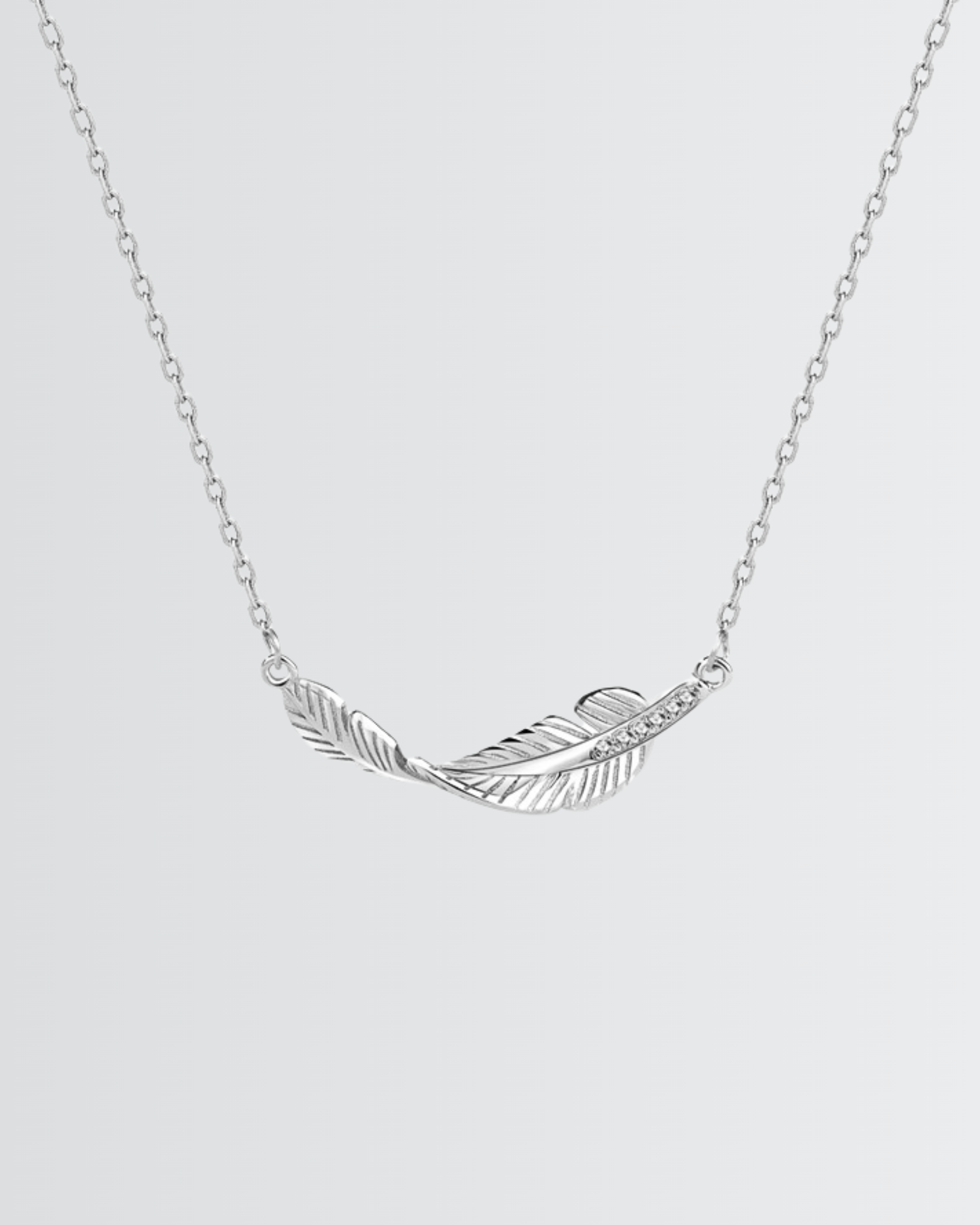 Fallen for You Feather Necklace