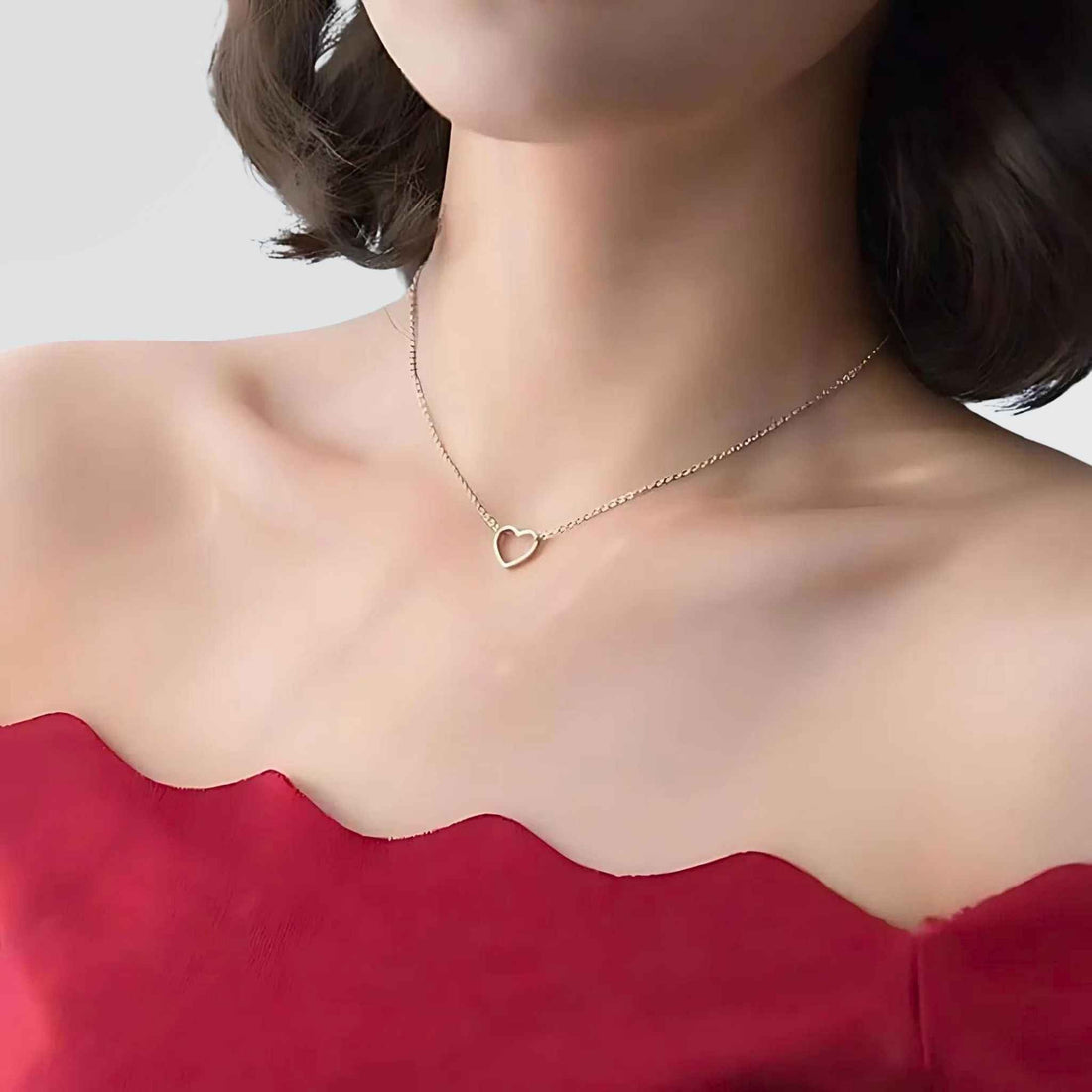 Fascinating Heart Necklace - jewellery by BLINGLANE