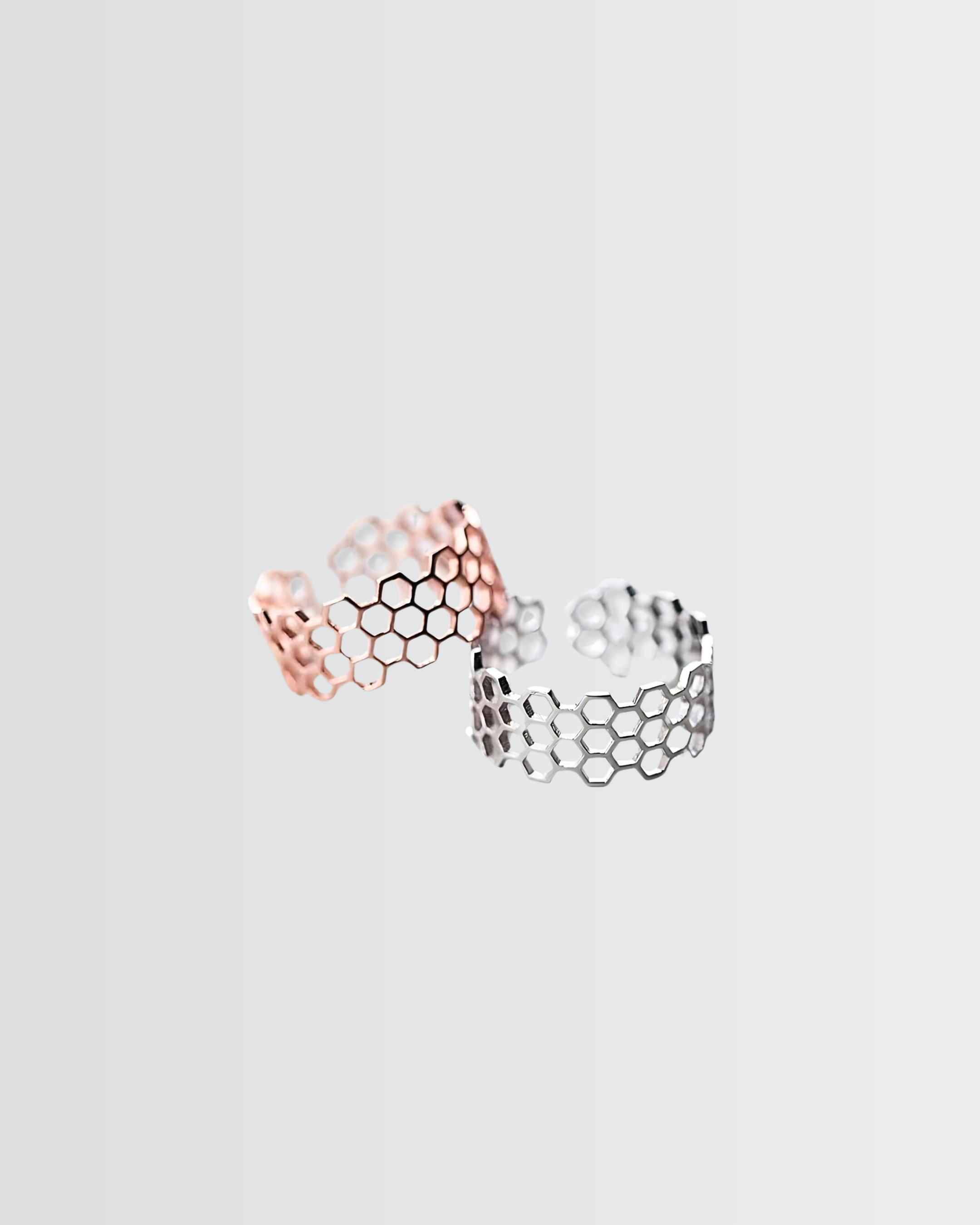 Contour Of Honeycomb Ring