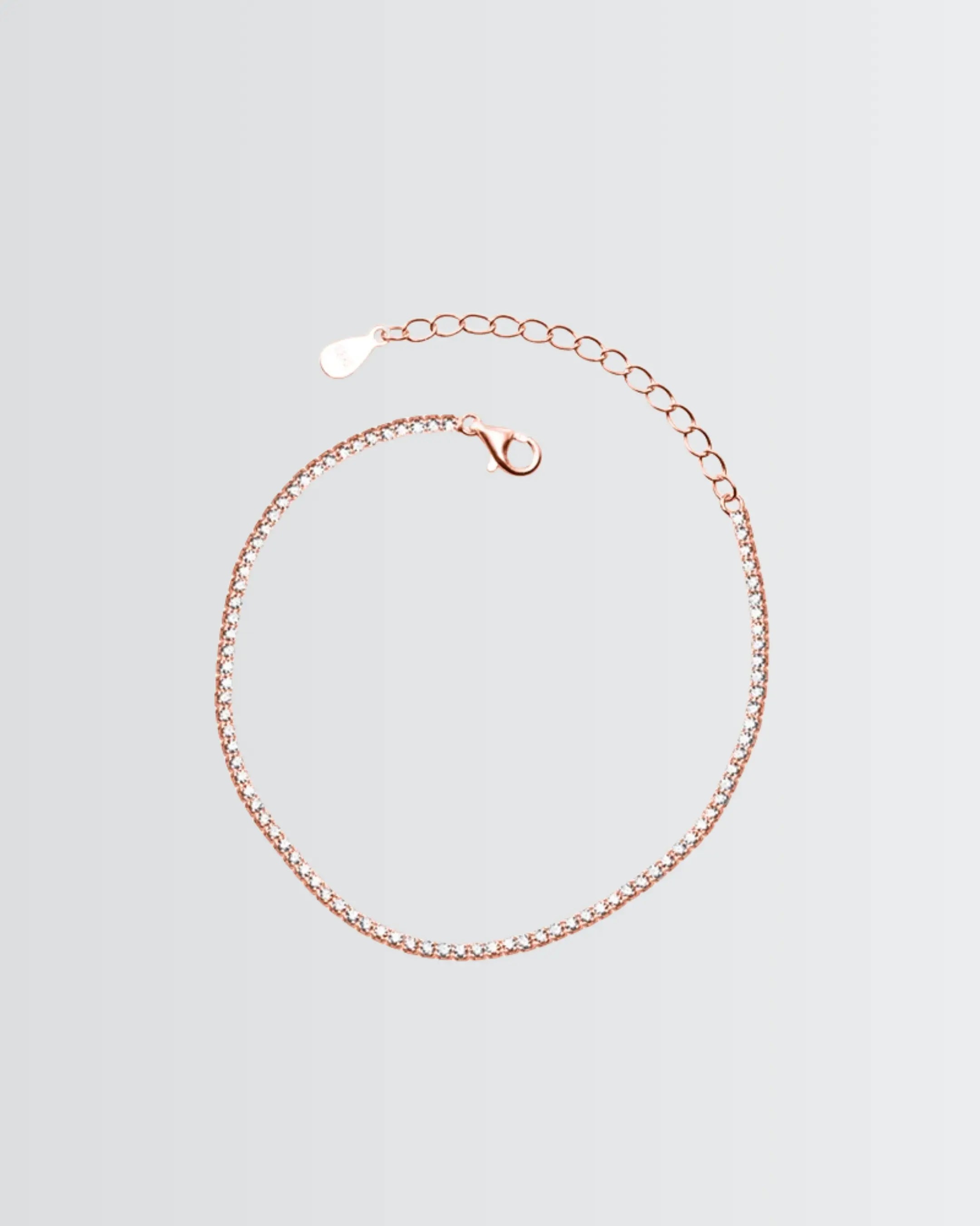 A Refined Shimmer Minimal Bracelet - Silver Bracelet by BLINGLANE