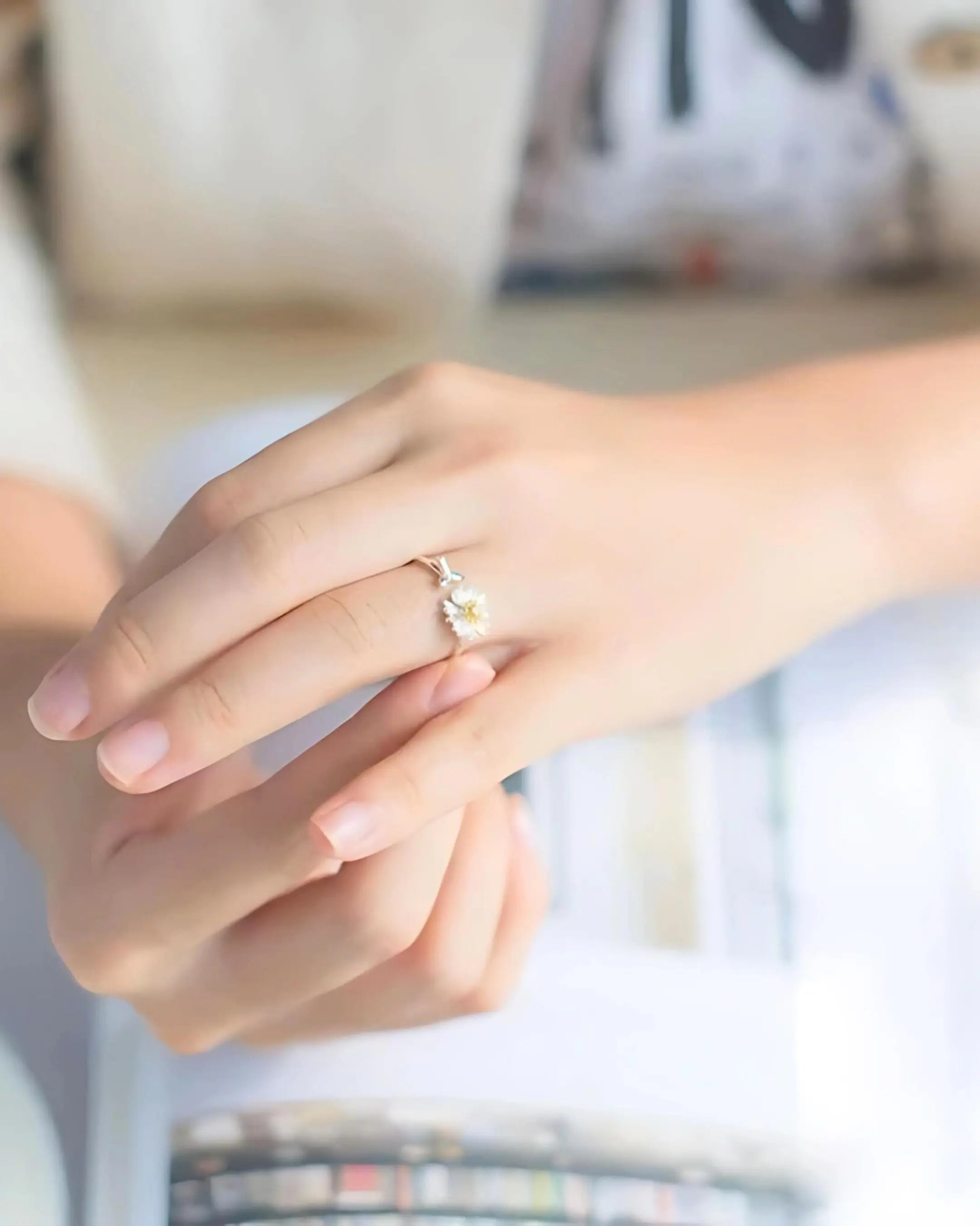Dahlia Elite Ring - Silver Ring by BLINGLANE
