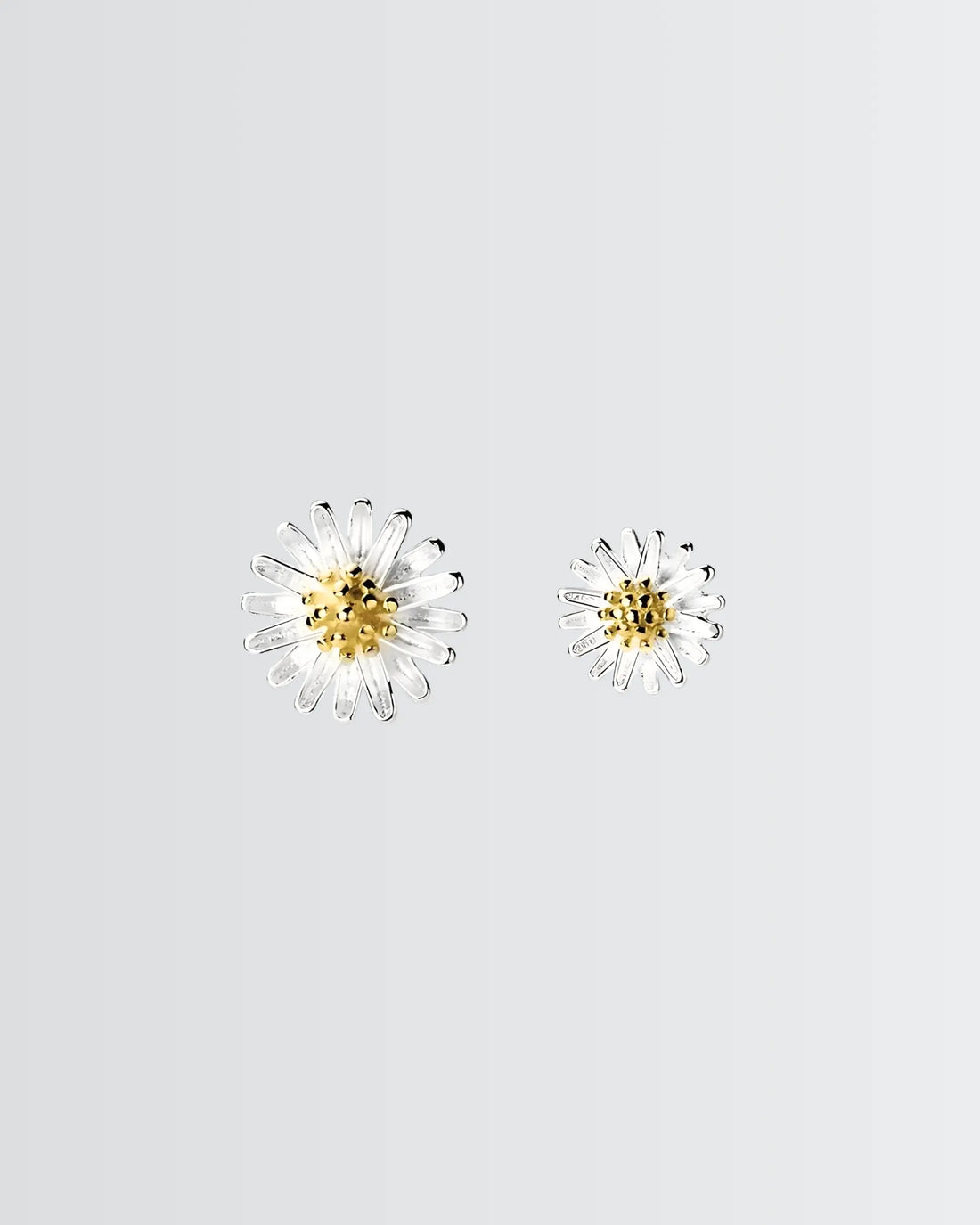 Dahlia Elite Studs - Silver Earrings by BLINGLANE