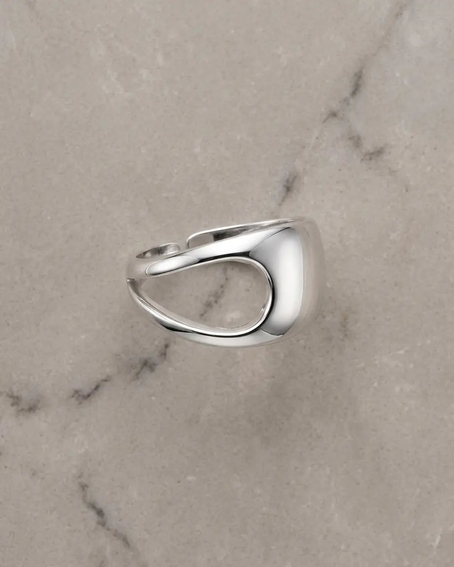 Erratic Bling Rings - Silver Ring by BLINGLANE