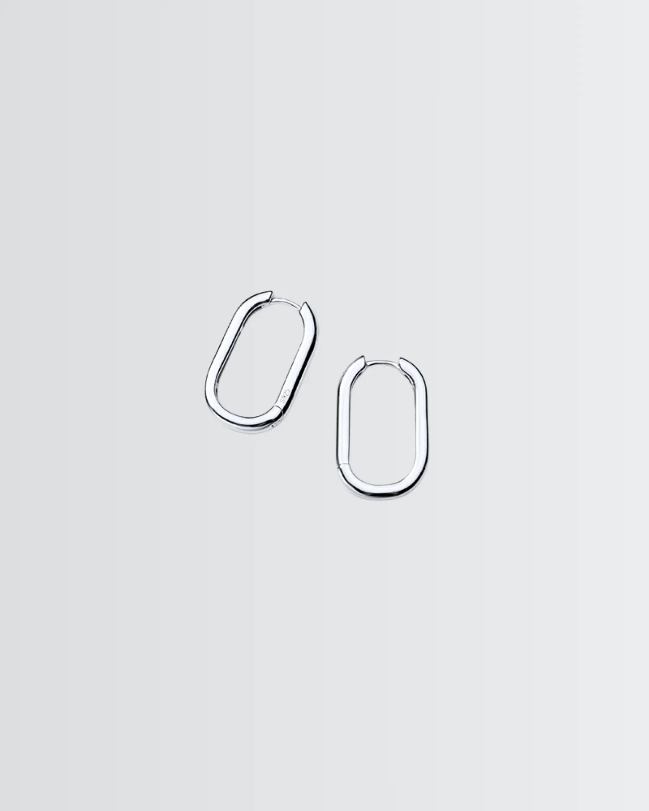Everyday Bling Hoops - Silver Earrings by BLINGLANE