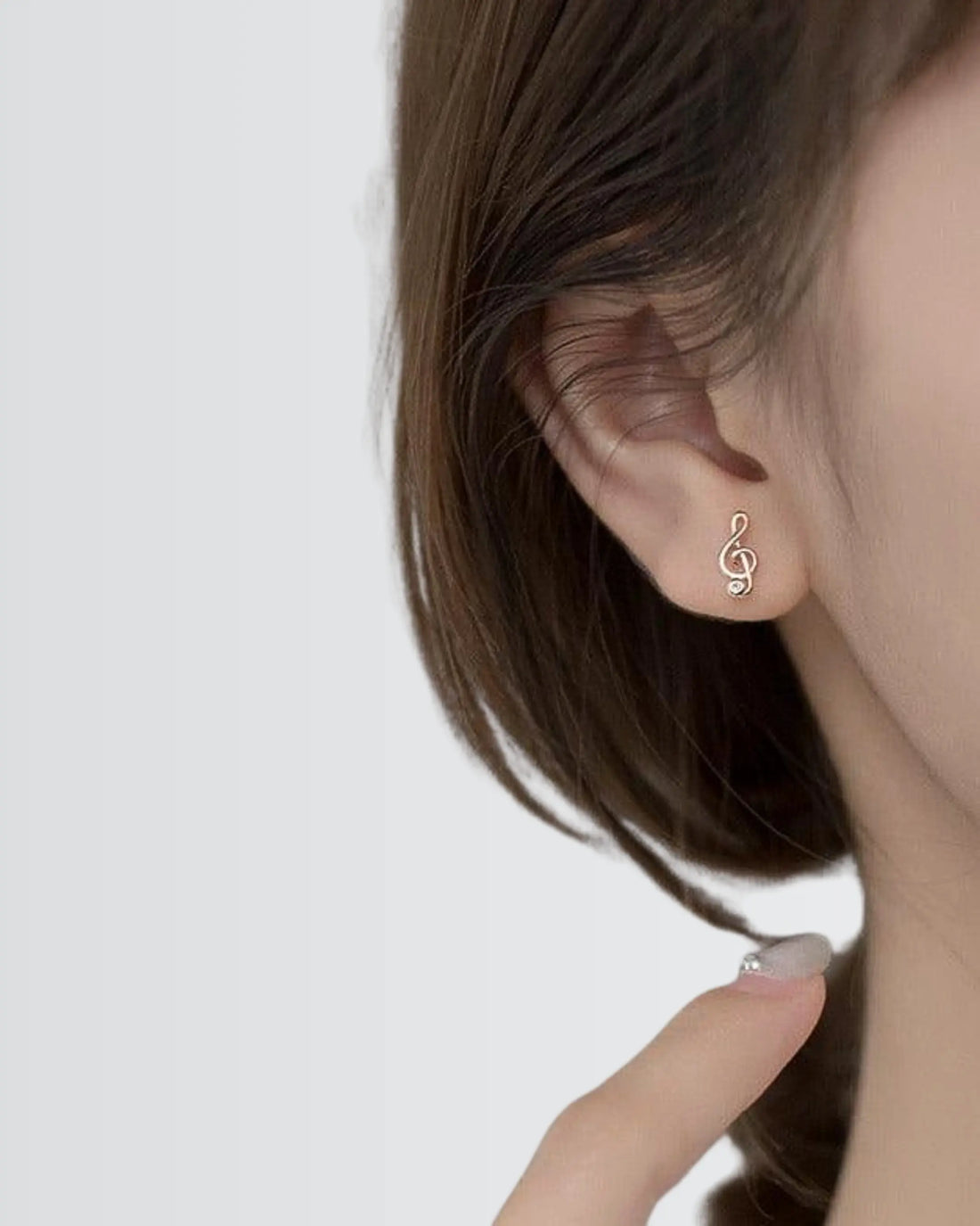 Feel The Rhythm Studs - Silver Earrings by BLINGLANE