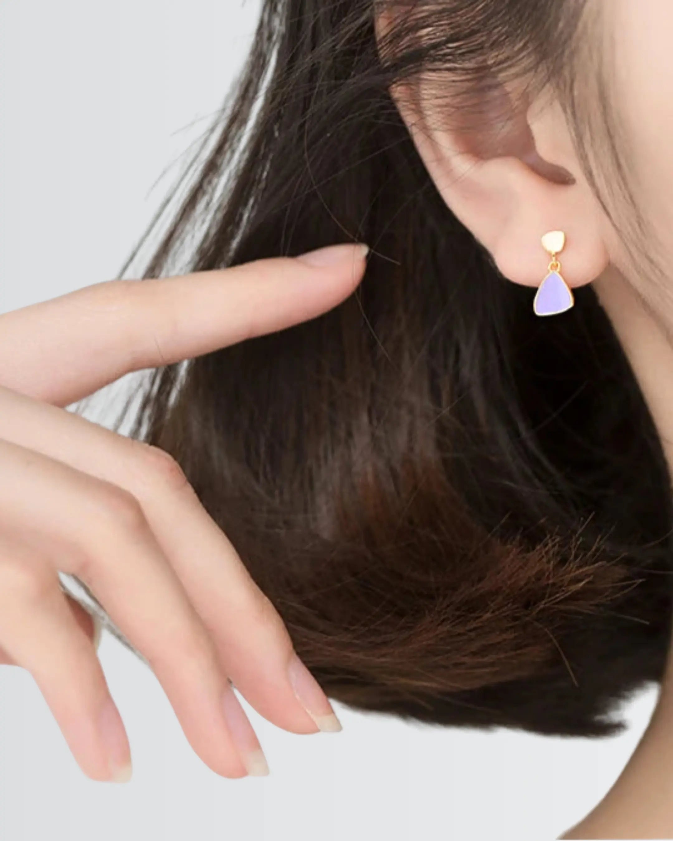 Glam Pop Earrings - Silver Earrings by BLINGLANE