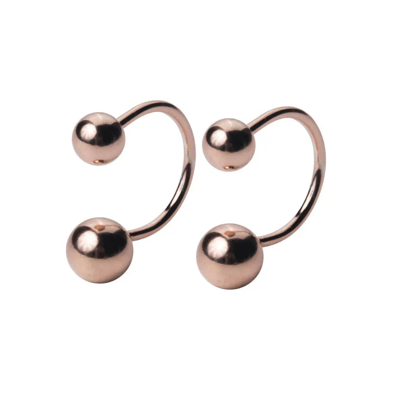 The Beaded Affair Minimal Studs