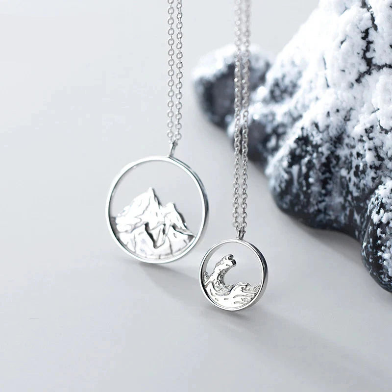 Together We Roam Forever Couple Necklace