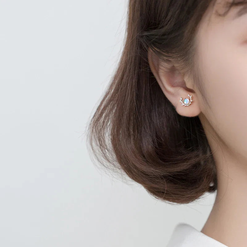 Wildlight Antlers Tiny Studs