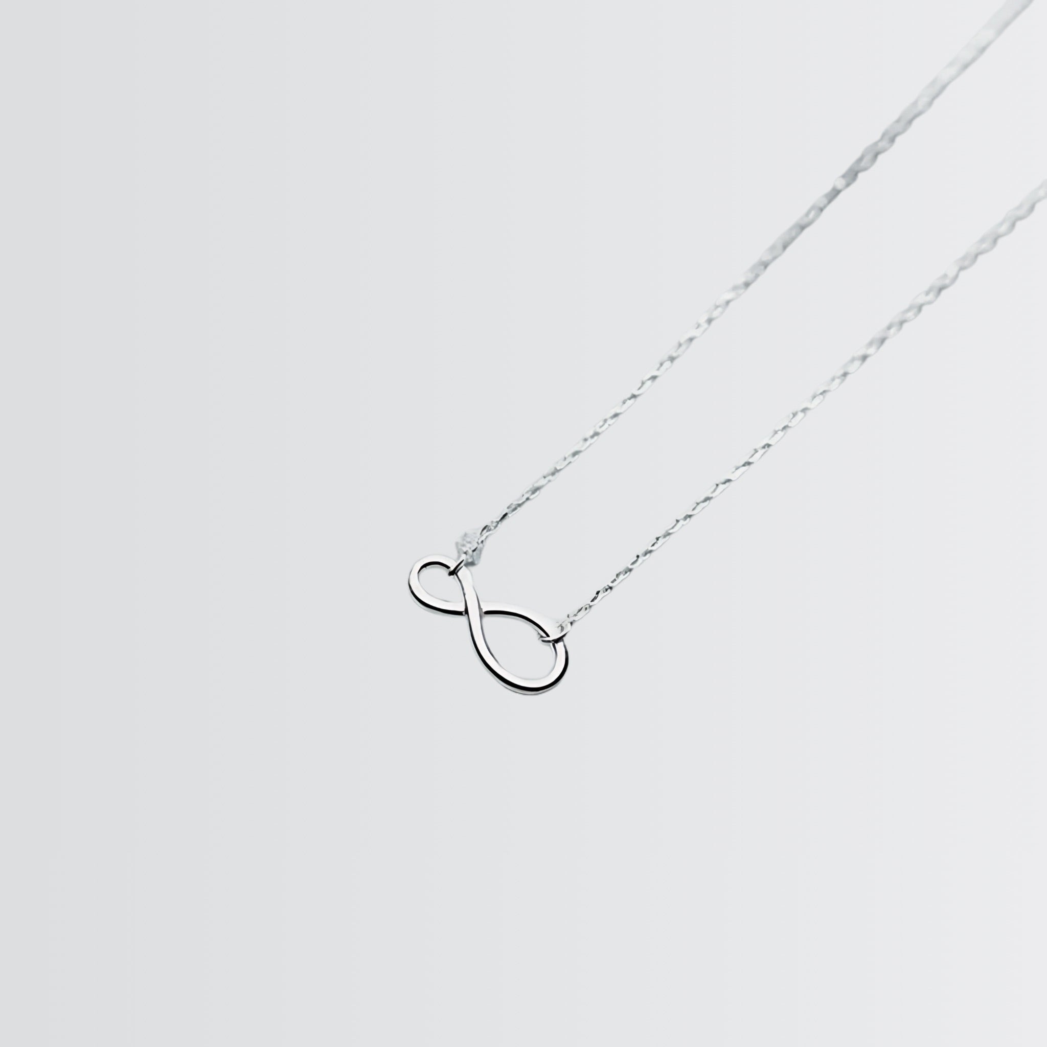 Elite Infinity Solitaire Necklace - jewellery by BLINGLANE