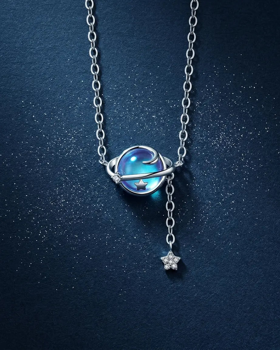 Infinite Universe Necklace - Silver Necklace by BLINGLANE