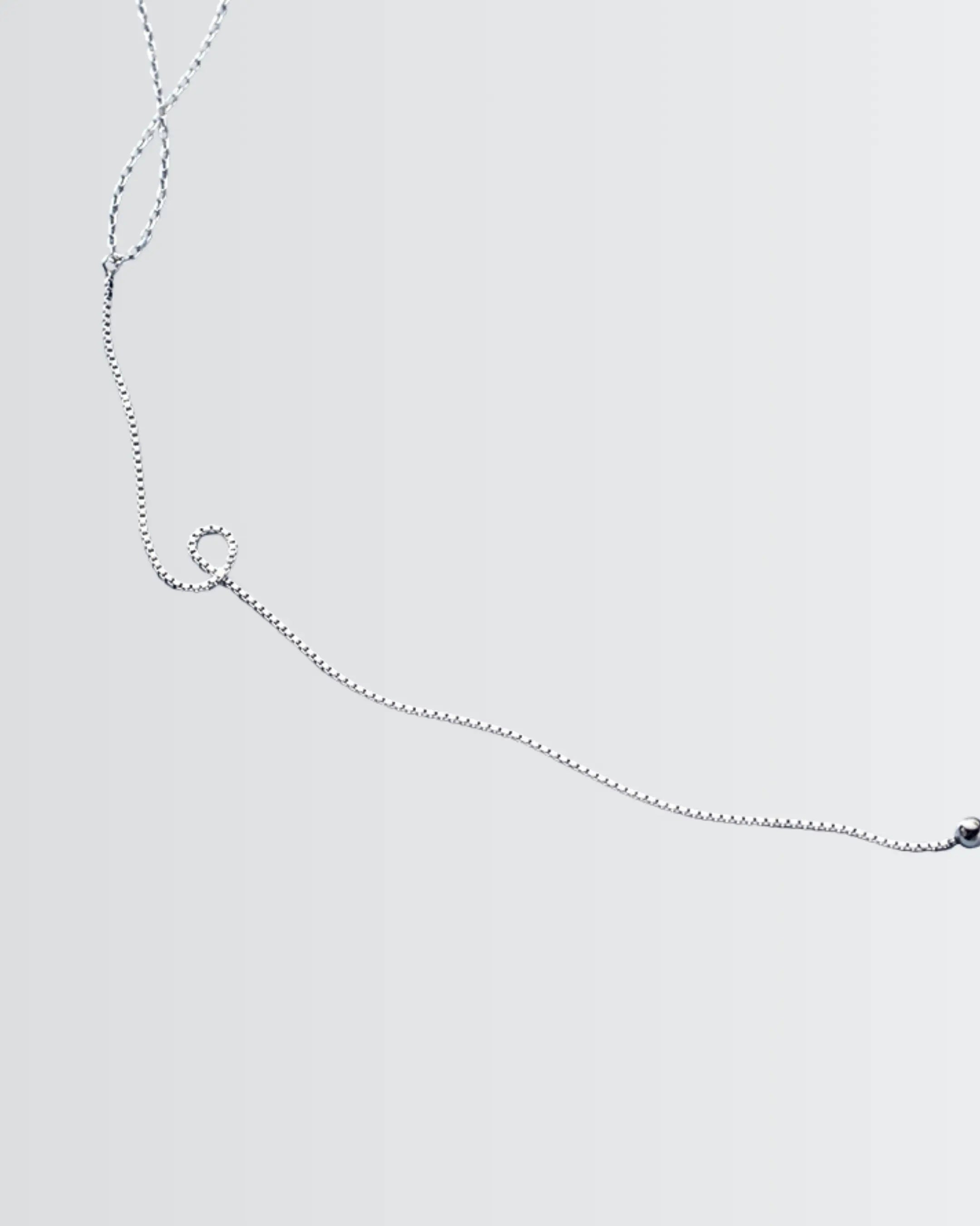 Laced in Light Elite Necklace - Silver Necklace by BLINGLANE