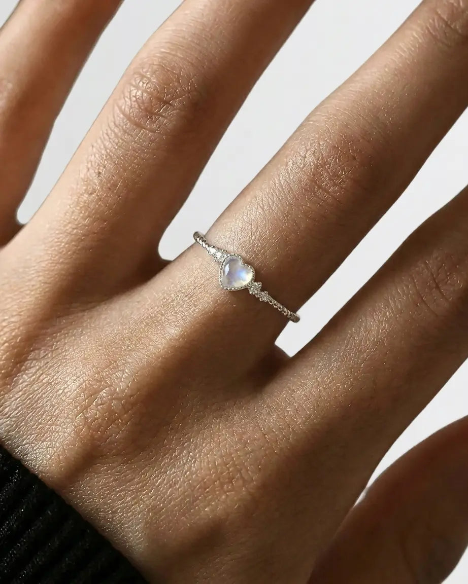 Linked By Love Chain Ring - Silver Ring by BLINGLANE