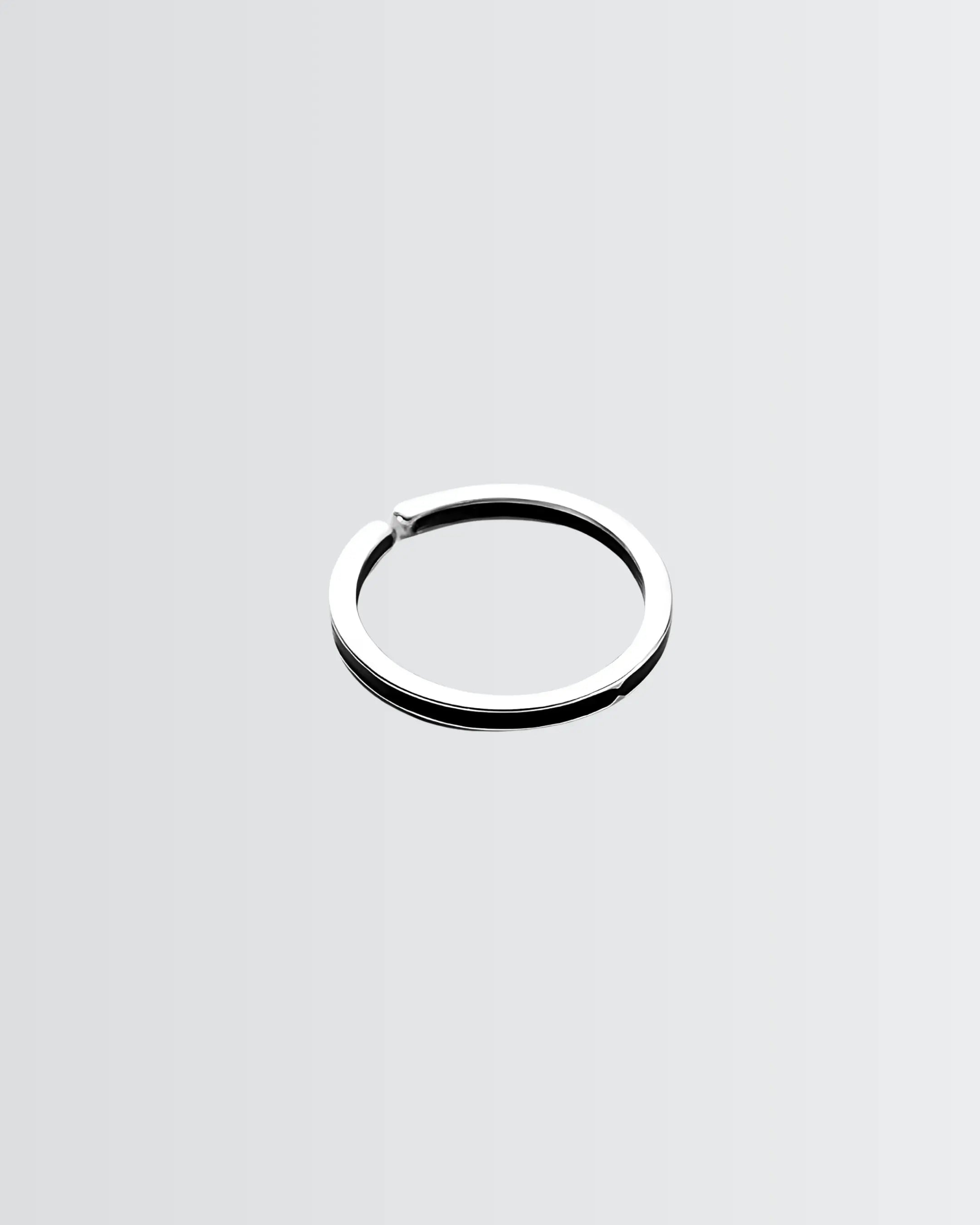 Little Black Ring - Silver Ring by BLINGLANE