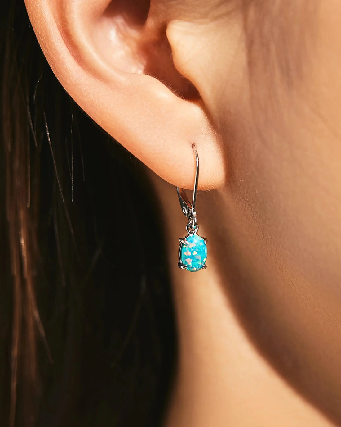 Luminous Luxe Earrings - Silver Earrings by BLINGLANE