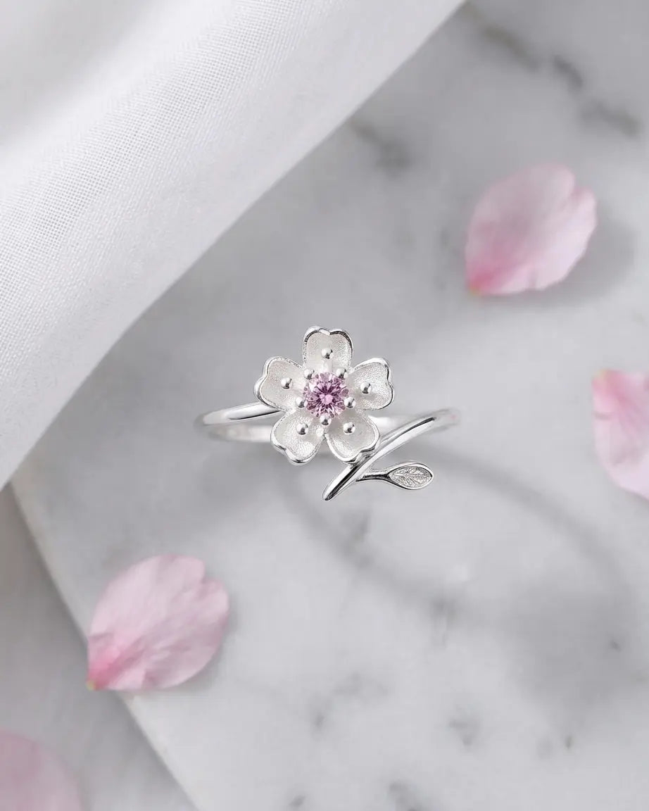 Meadow Mist Elite Ring - Silver Ring by BLINGLANE