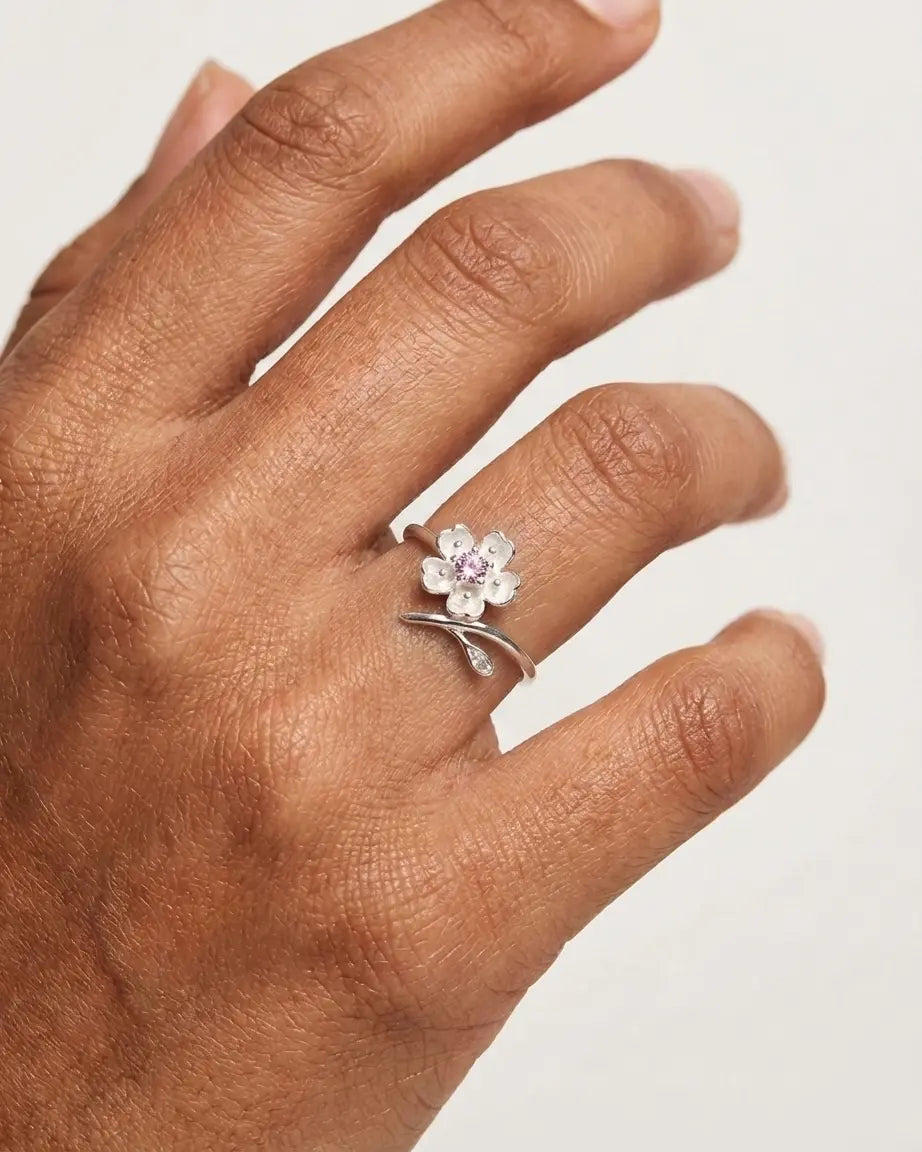 Meadow Mist Elite Ring - Silver Ring by BLINGLANE