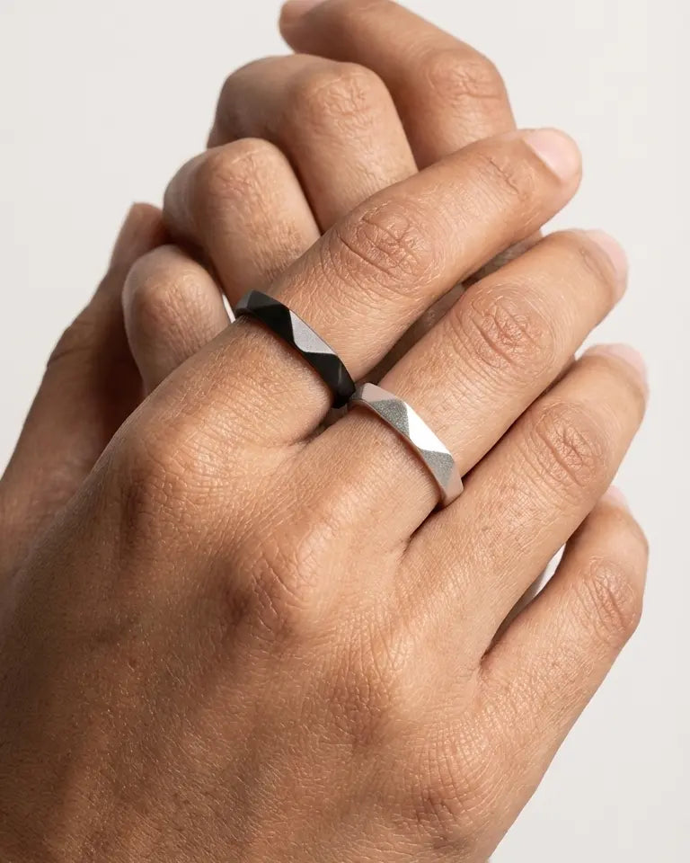 My Everlasting Love For You Love bands - Silver Rings by BLINGLANE