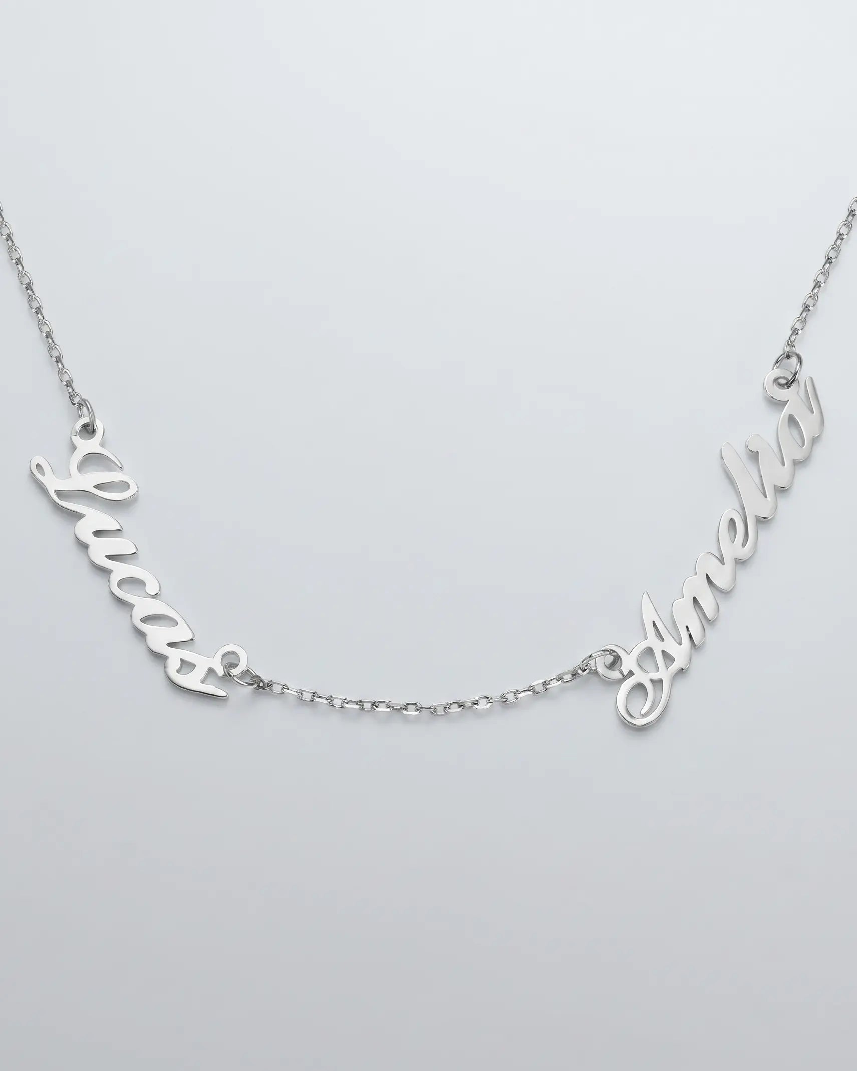 Personalize Two Names Necklace - Fashion Necklace by BLINGLANE