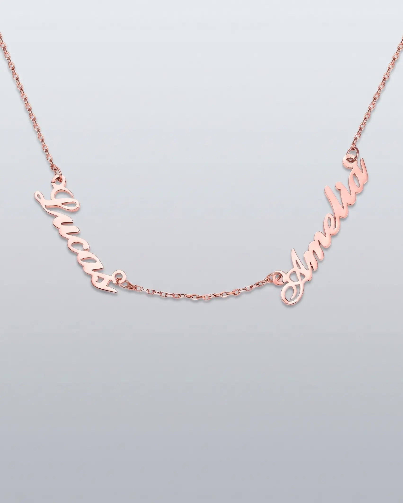 Personalize Two Names Necklace - Fashion Necklace by BLINGLANE