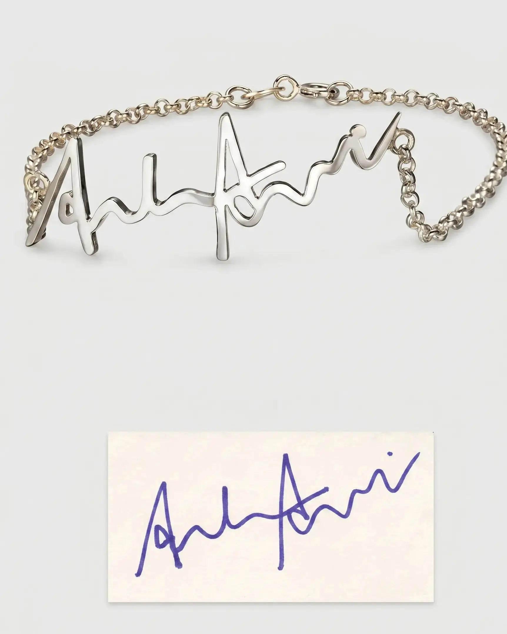 Personalize Your Handwritten Signature Bracelet - Fashion Bracelet by BLINGLANE