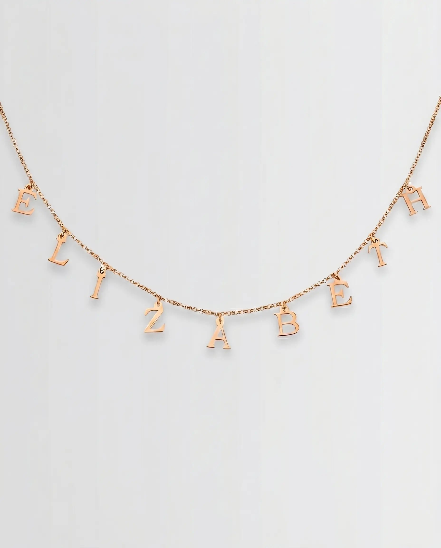 Personalize Your Initial Letters Necklace - Fashion Necklace by BLINGLANE