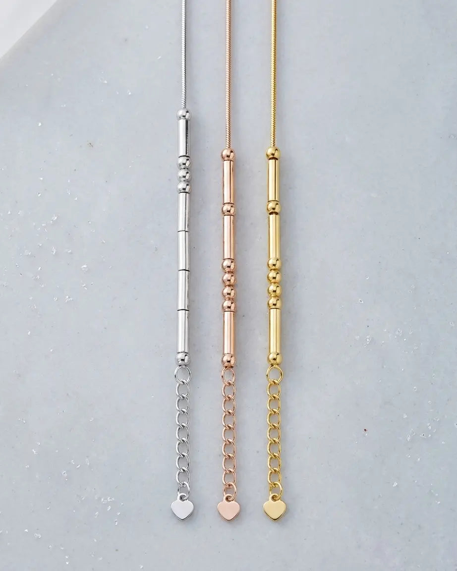 Personalize Your Morse Code Bracelet - Fashion Bracelet by BLINGLANE