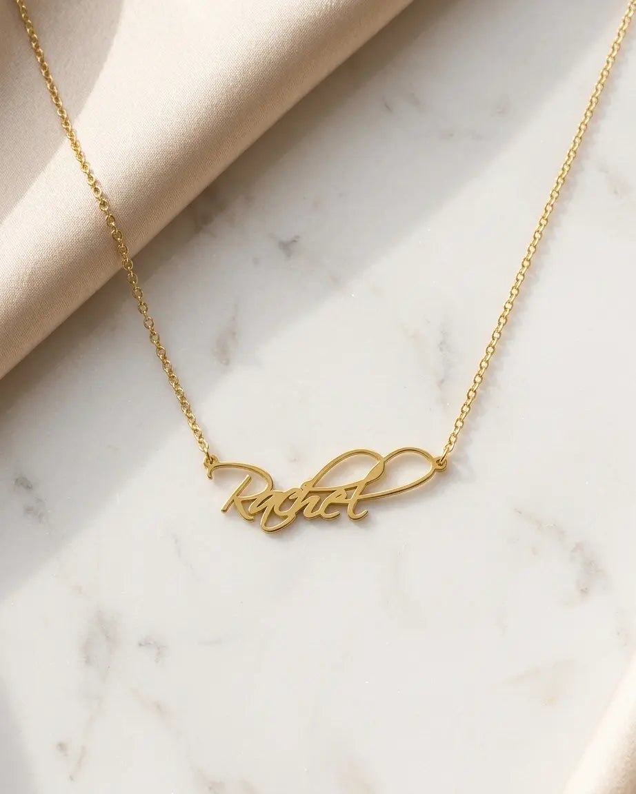 Personalize Your Name Necklace - Silver Necklace by BLINGLANE