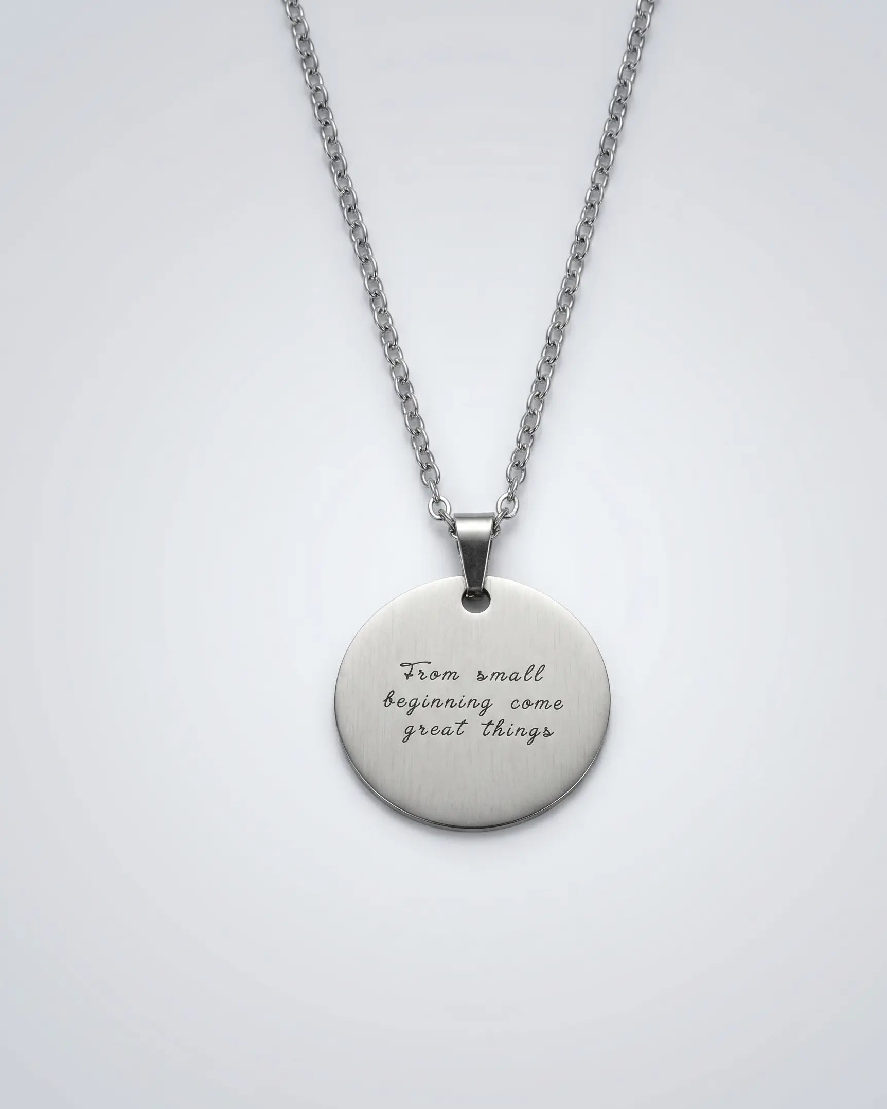 Personalize Your Photo & Message Engraved Necklace - Fashion Necklace by BLINGLANE