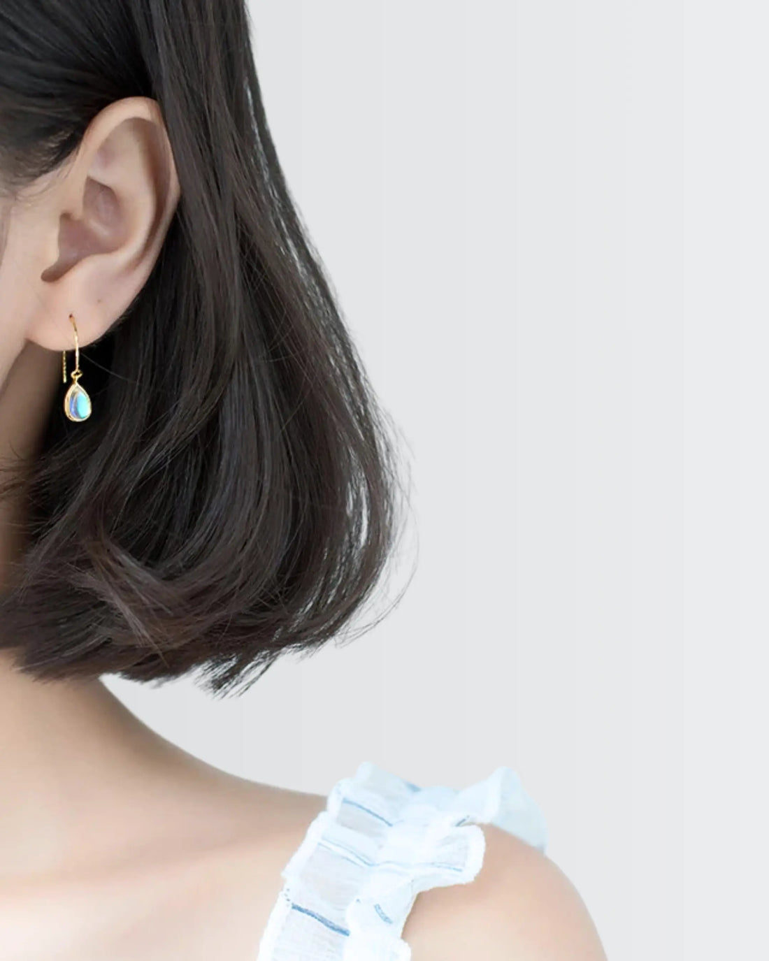 Pretty in Bling Drop Earrings - Silver Earrings by BLINGLANE