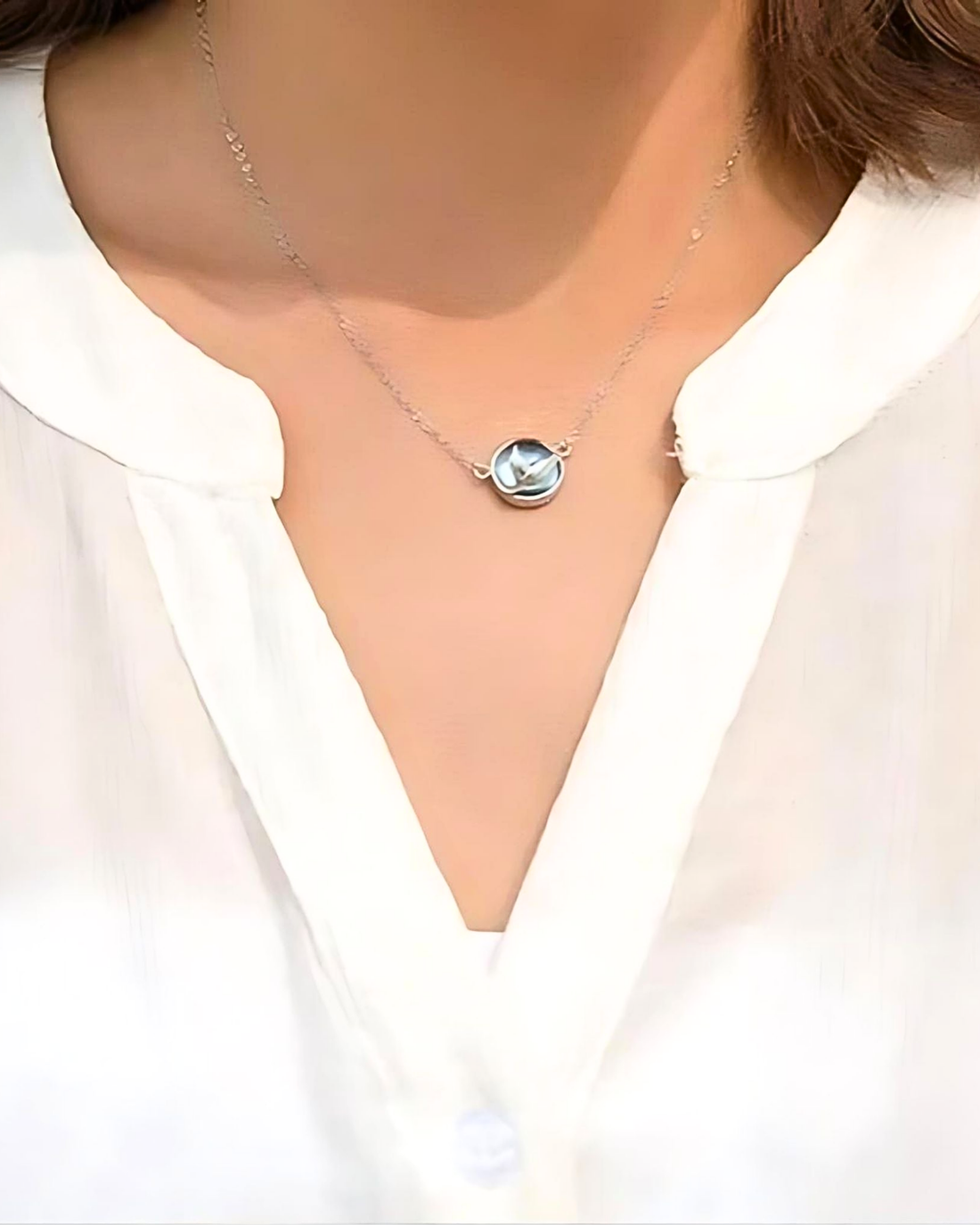 Deep In Your Waves Necklace