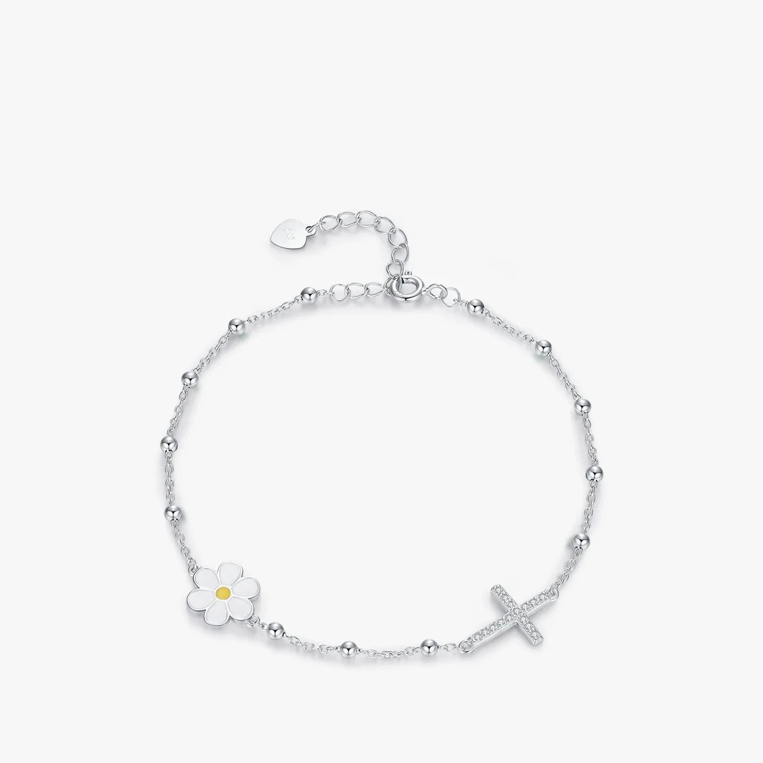 Blooming In Faith Minimal Bracelet