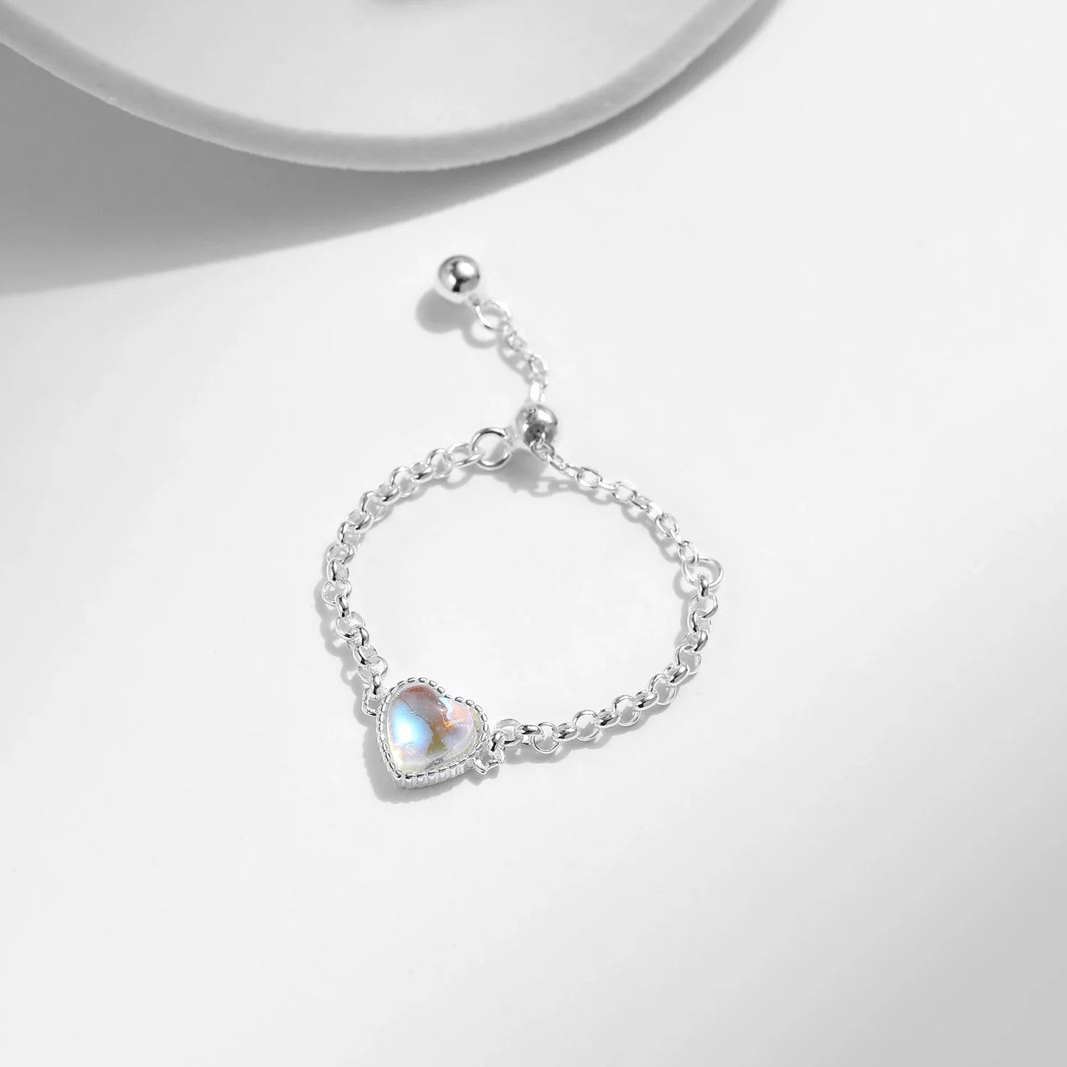 Linked By Love Chain Ring