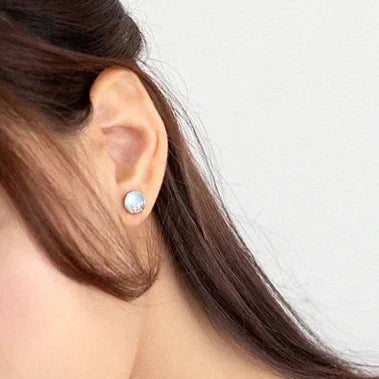 Elite Aurora Minimal Studs - jewellery by BLINGLANE