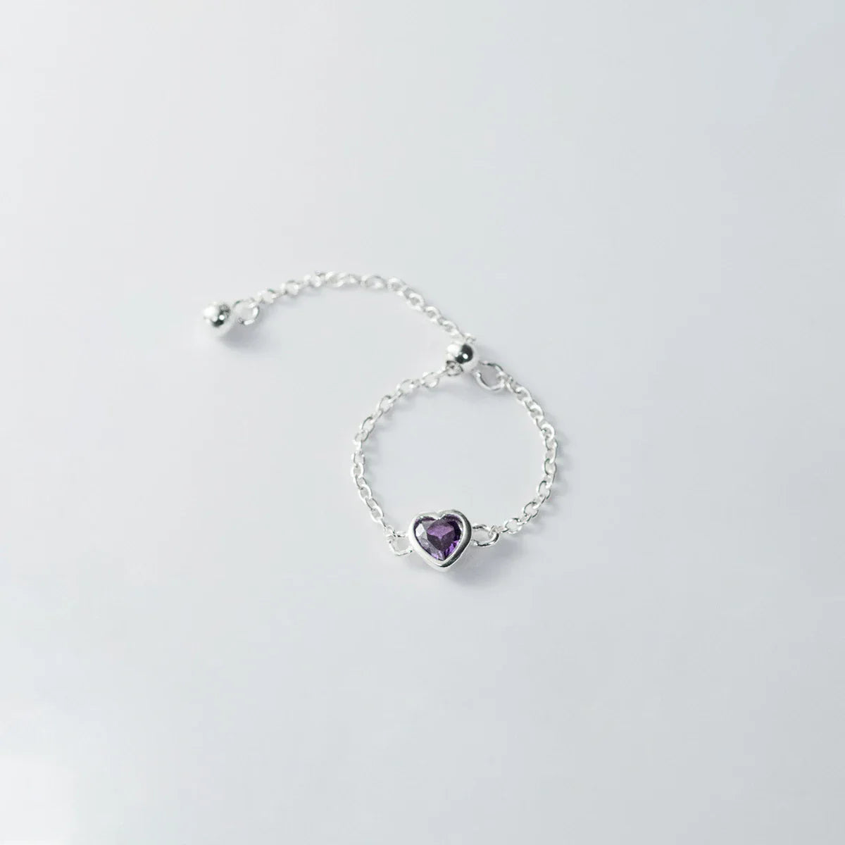 Edge & Flow Minimal Chain Ring - jewellery by BLINGLANE