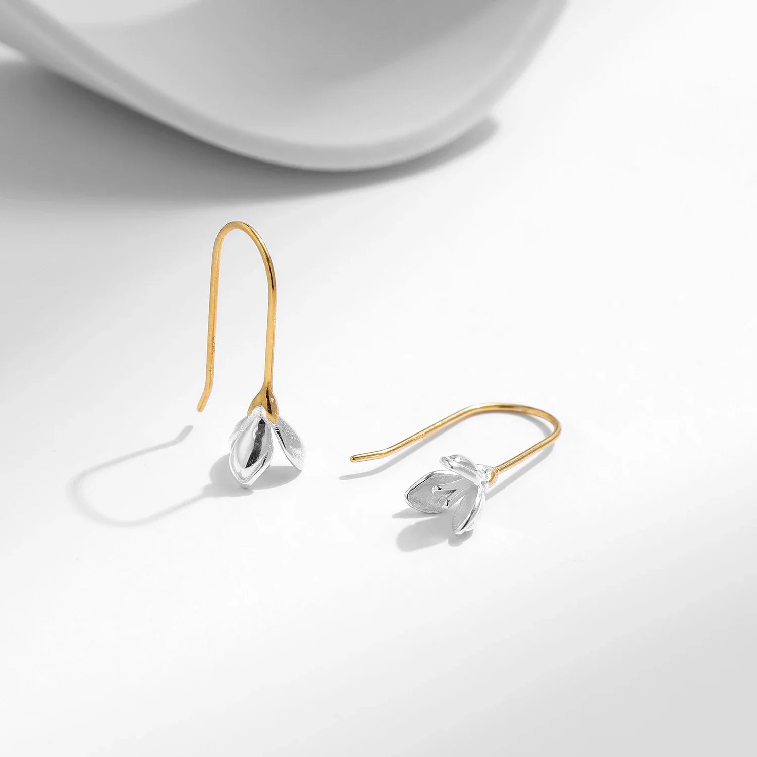 Blooming Bud Minimal Earrings