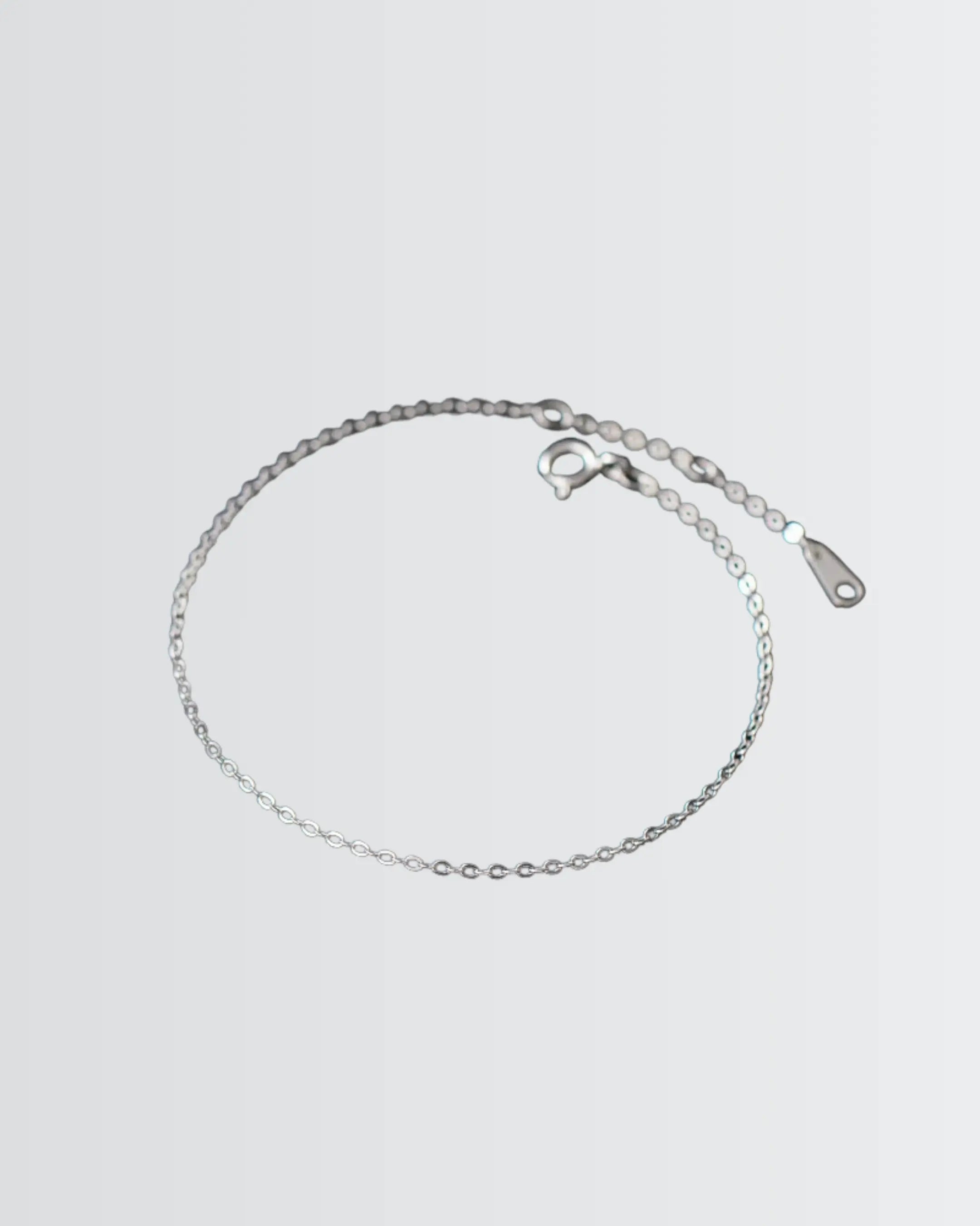 Style And Shine Chain Bracelet - Silver Bracelet by BLINGLANE